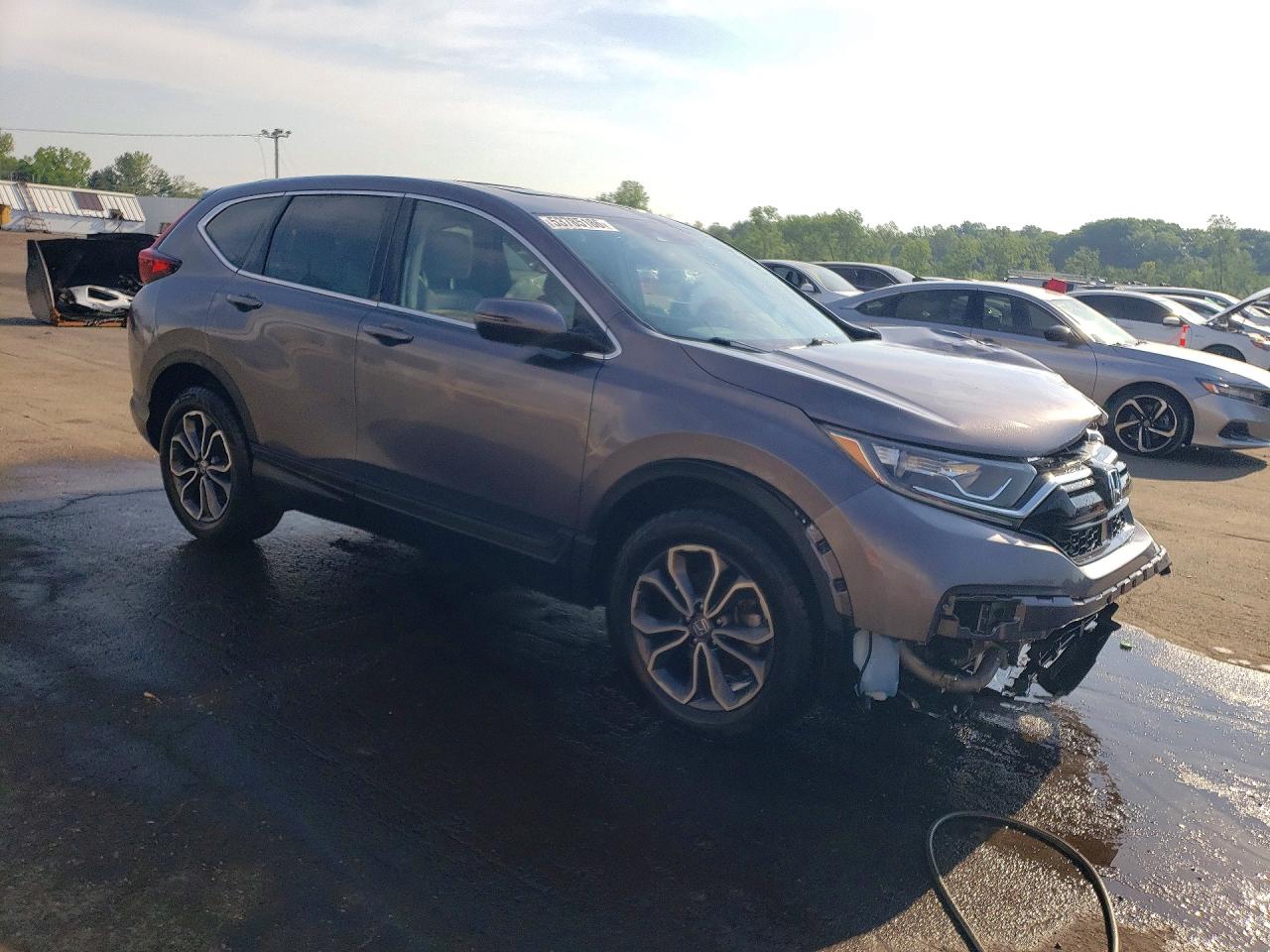 2021 Honda Cr-v Ex Charcoal vin: 7FARW2H5XME026344