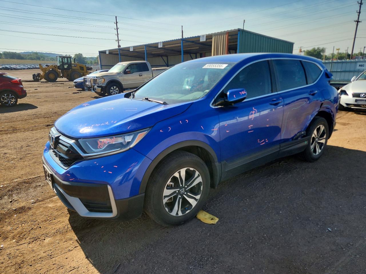 2022 Honda Cr-v Se Blue vin: 7FARW2H76NE018812