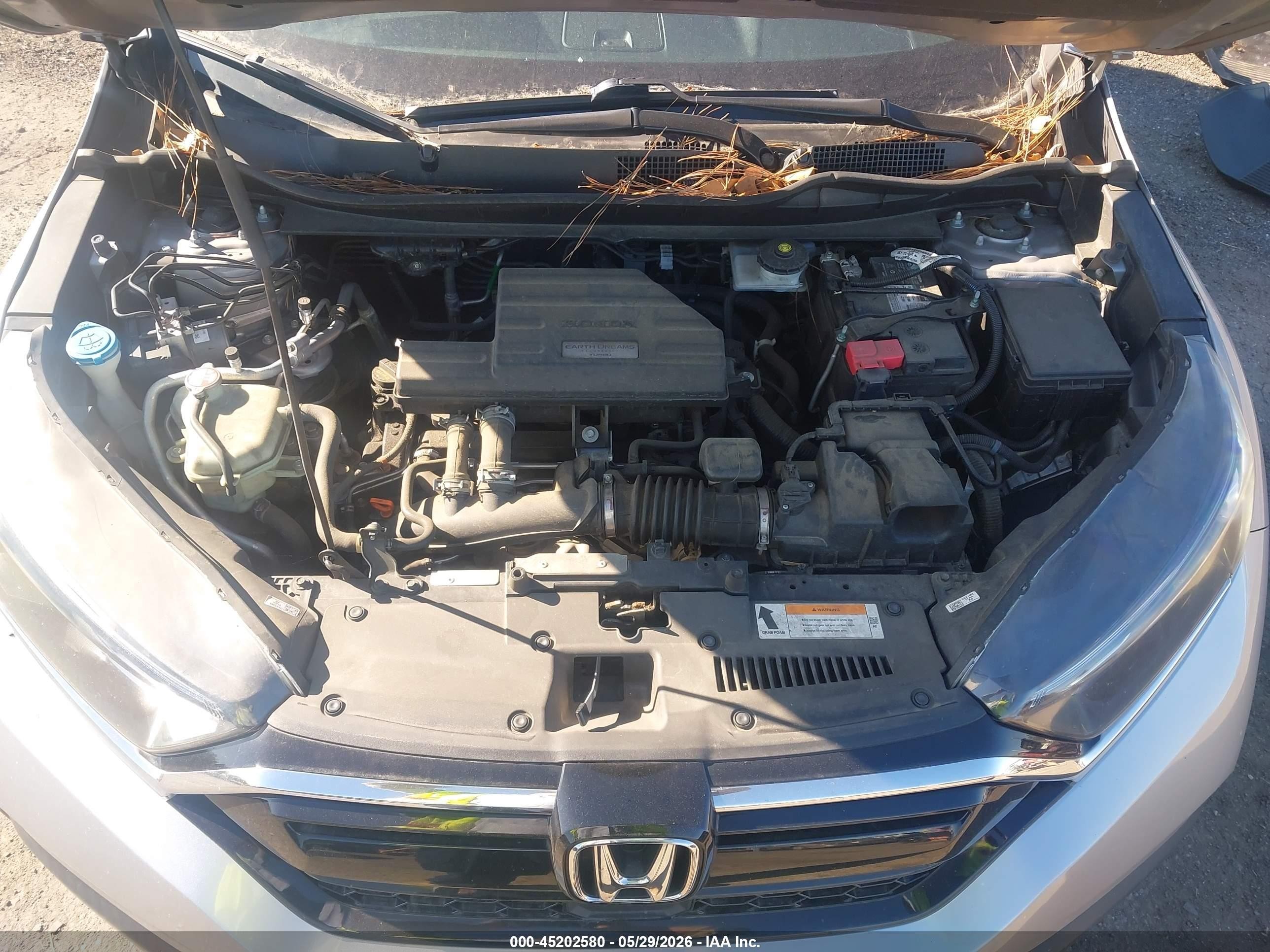2020 Honda Cr-v Awd Ex-l Silver vin: 7FARW2H80LE015118