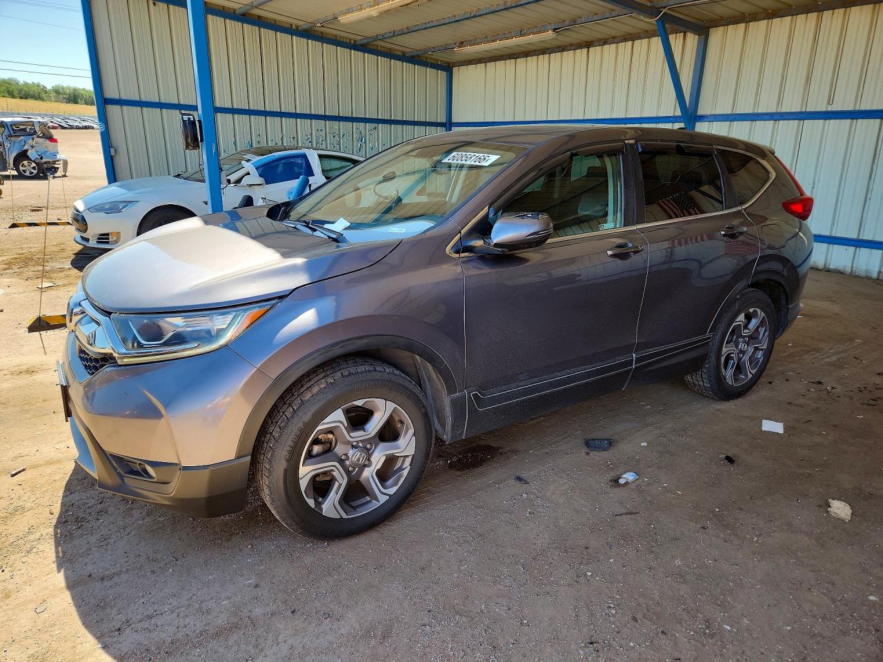 2018 Honda Cr-v Exl Gray vin: 7FARW2H81JE017506