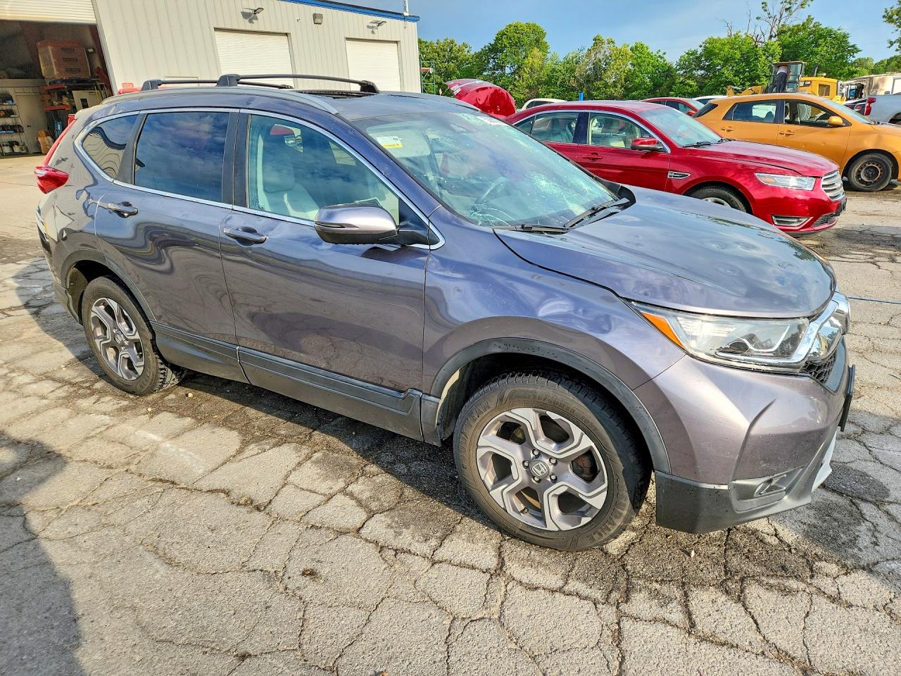 2018 Honda Cr-v Exl Gray vin: 7FARW2H82JE002397