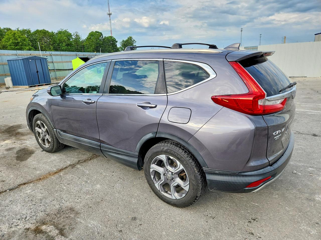 2018 Honda Cr-v Exl Gray vin: 7FARW2H82JE002397