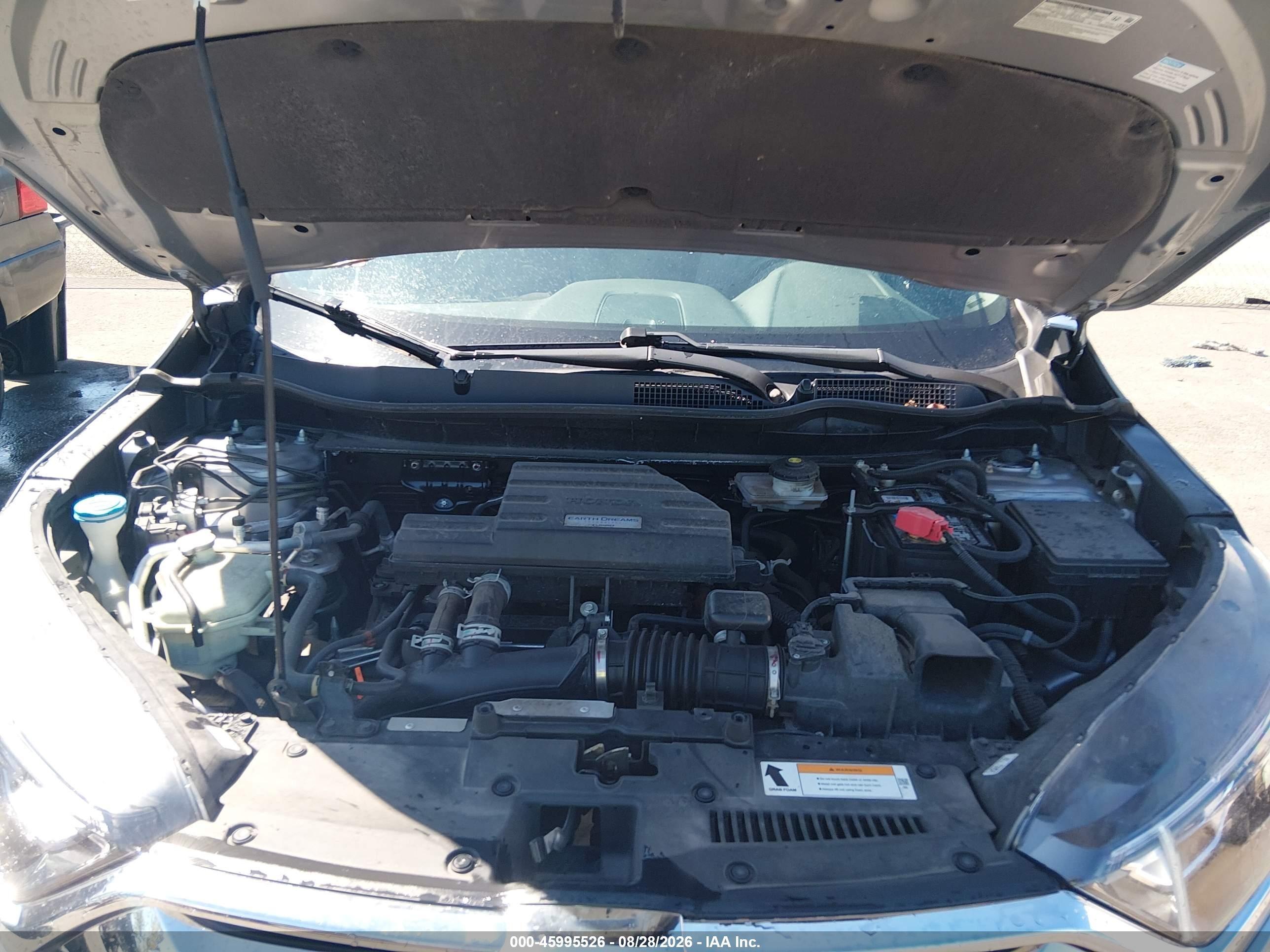 2019 Honda Cr-v Ex-l Silver vin: 7FARW2H82KE043419
