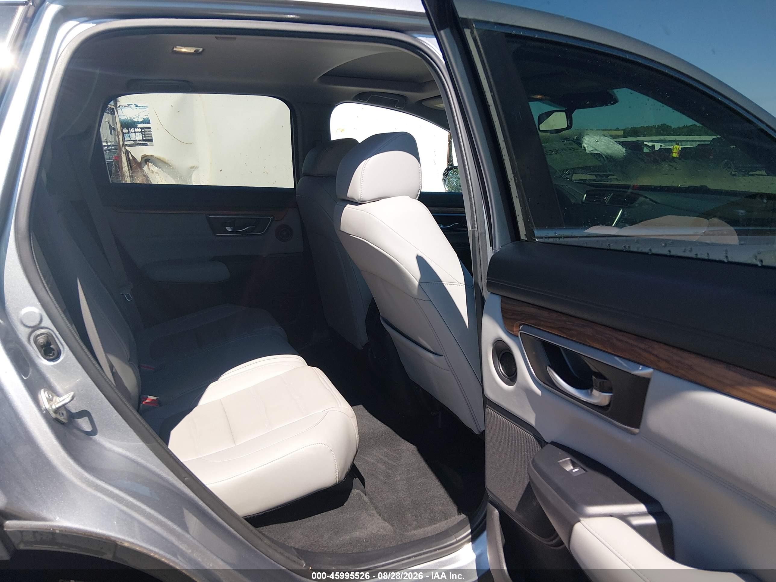 2019 Honda Cr-v Ex-l Silver vin: 7FARW2H82KE043419