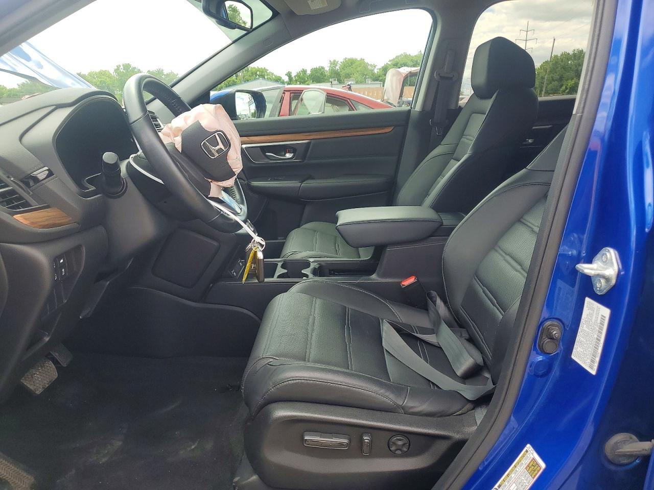 2021 Honda Cr-v Exl Blue vin: 7FARW2H82ME016790