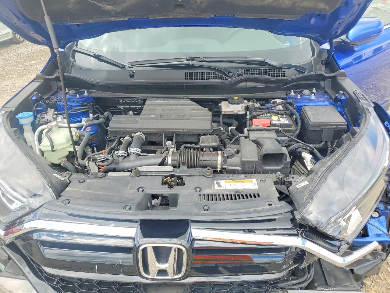 2021 Honda Cr-v Exl Blue vin: 7FARW2H82ME016790