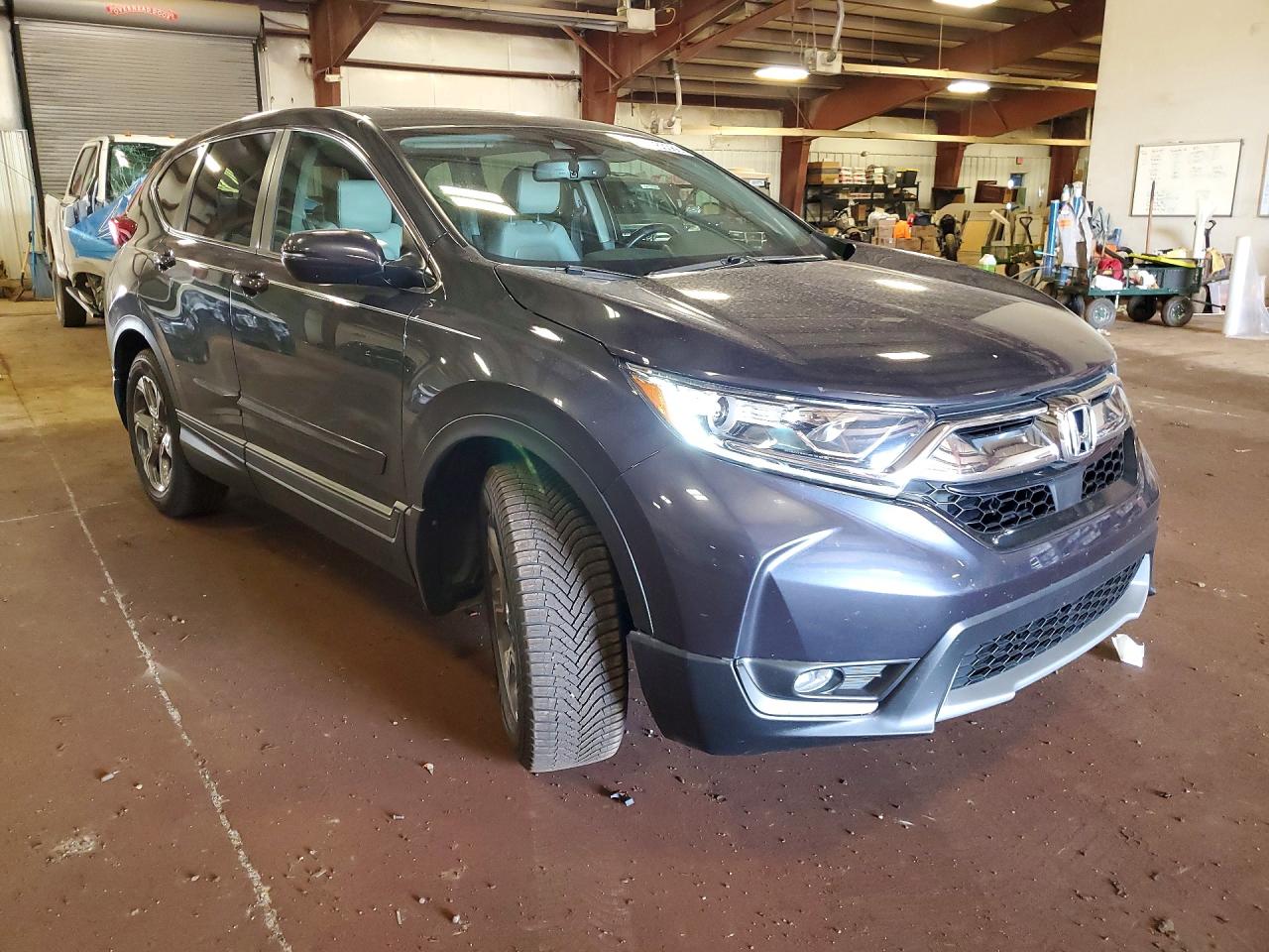 2018 Honda Cr-v Exl Charcoal vin: 7FARW2H83JE038888