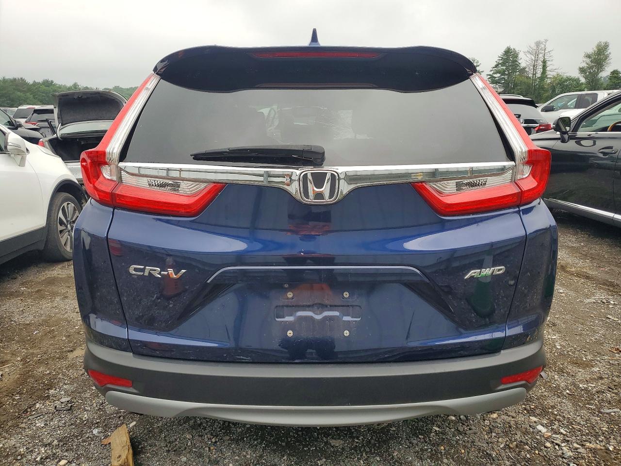 2018 Honda Cr-v Exl Синий vin: 7FARW2H83JE105585