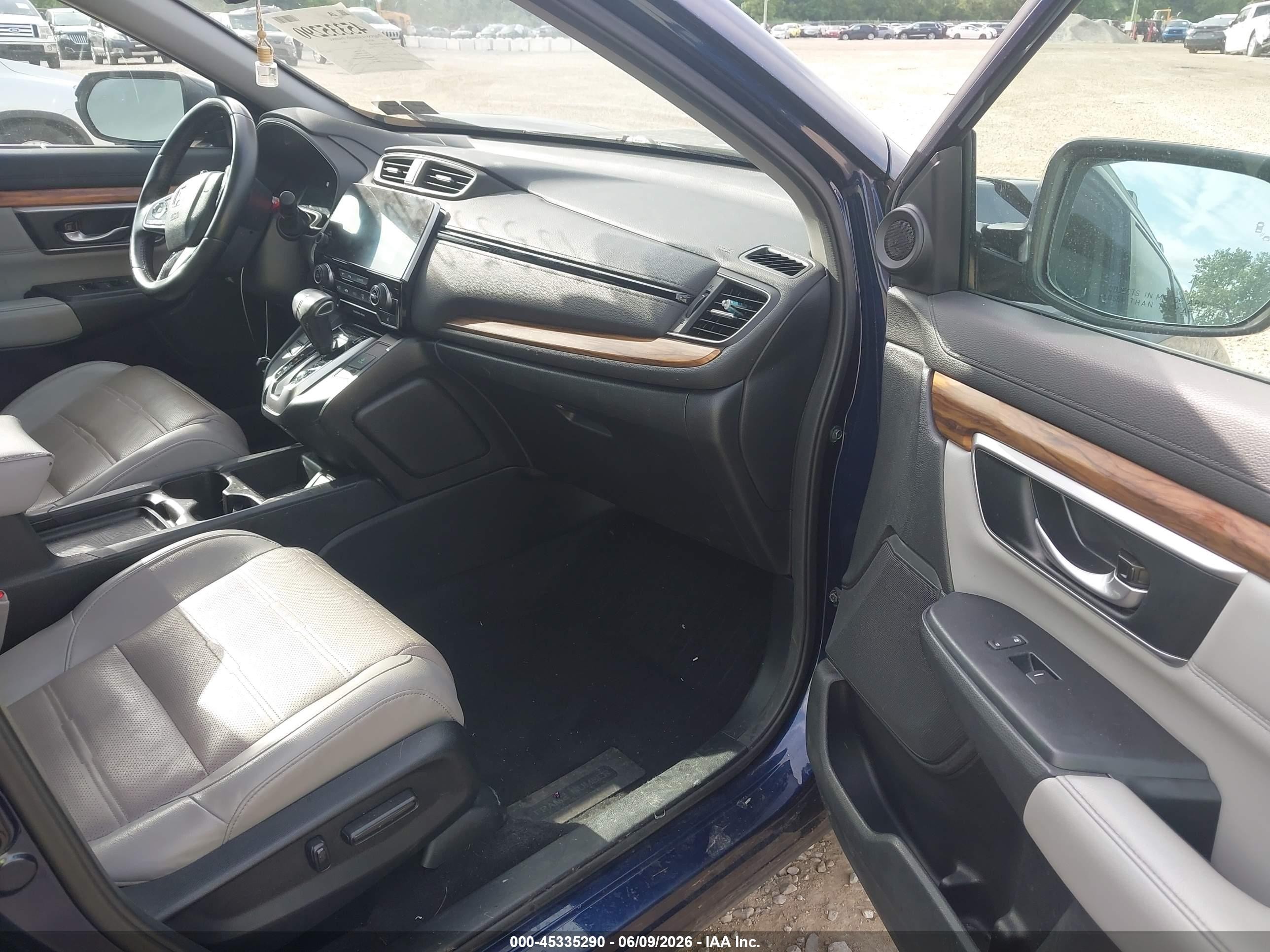2018 Honda Cr-v Ex-l/ex-l Navi Blue vin: 7FARW2H85JE024930