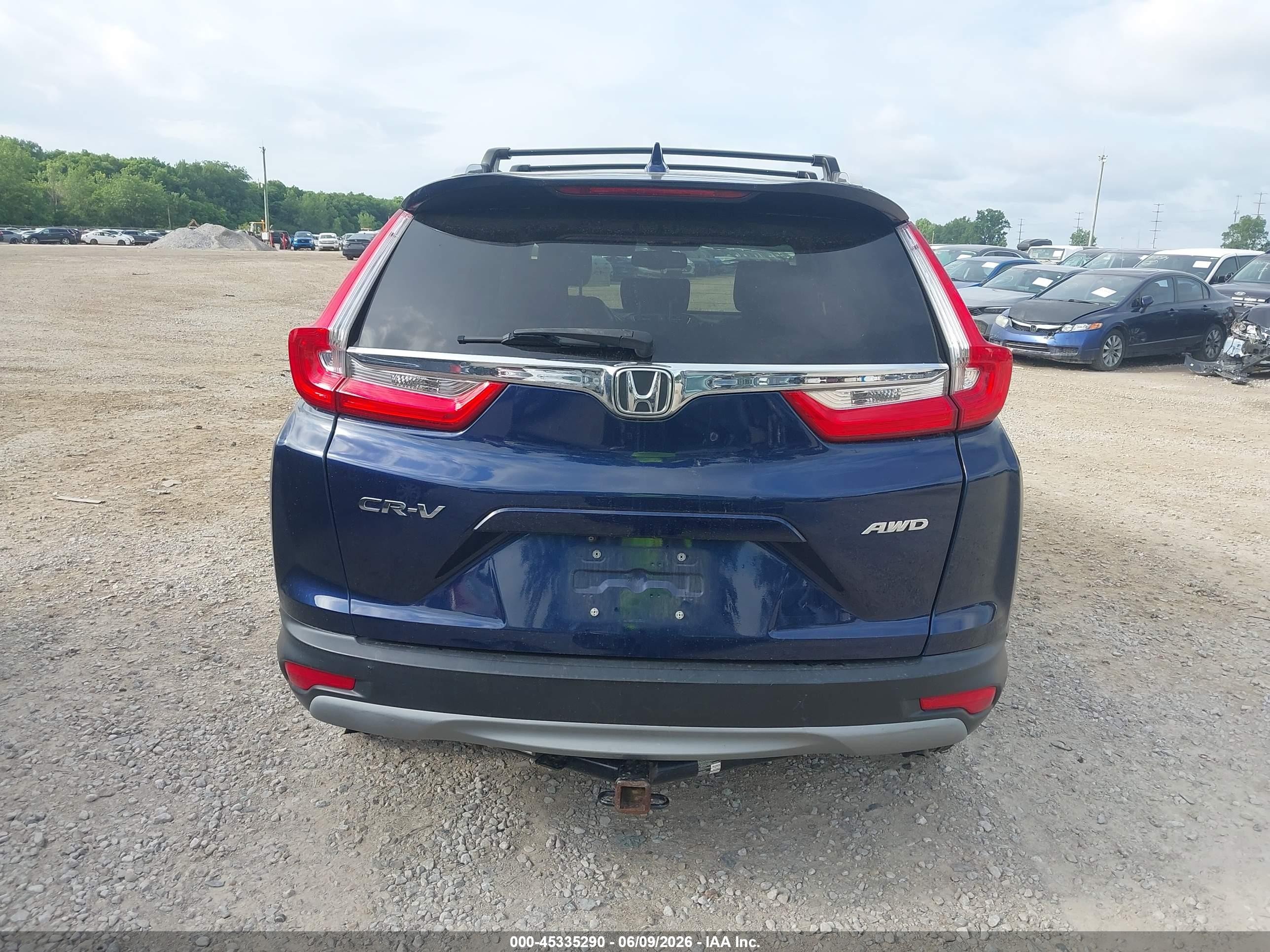 2018 Honda Cr-v Ex-l/ex-l Navi Blue vin: 7FARW2H85JE024930