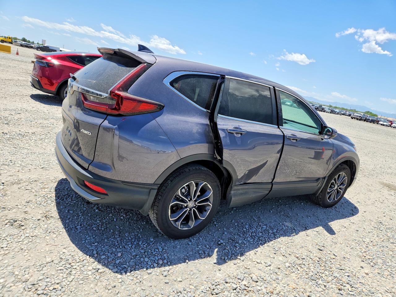 2022 Honda Cr-v Exl Gray vin: 7FARW2H85NE005946