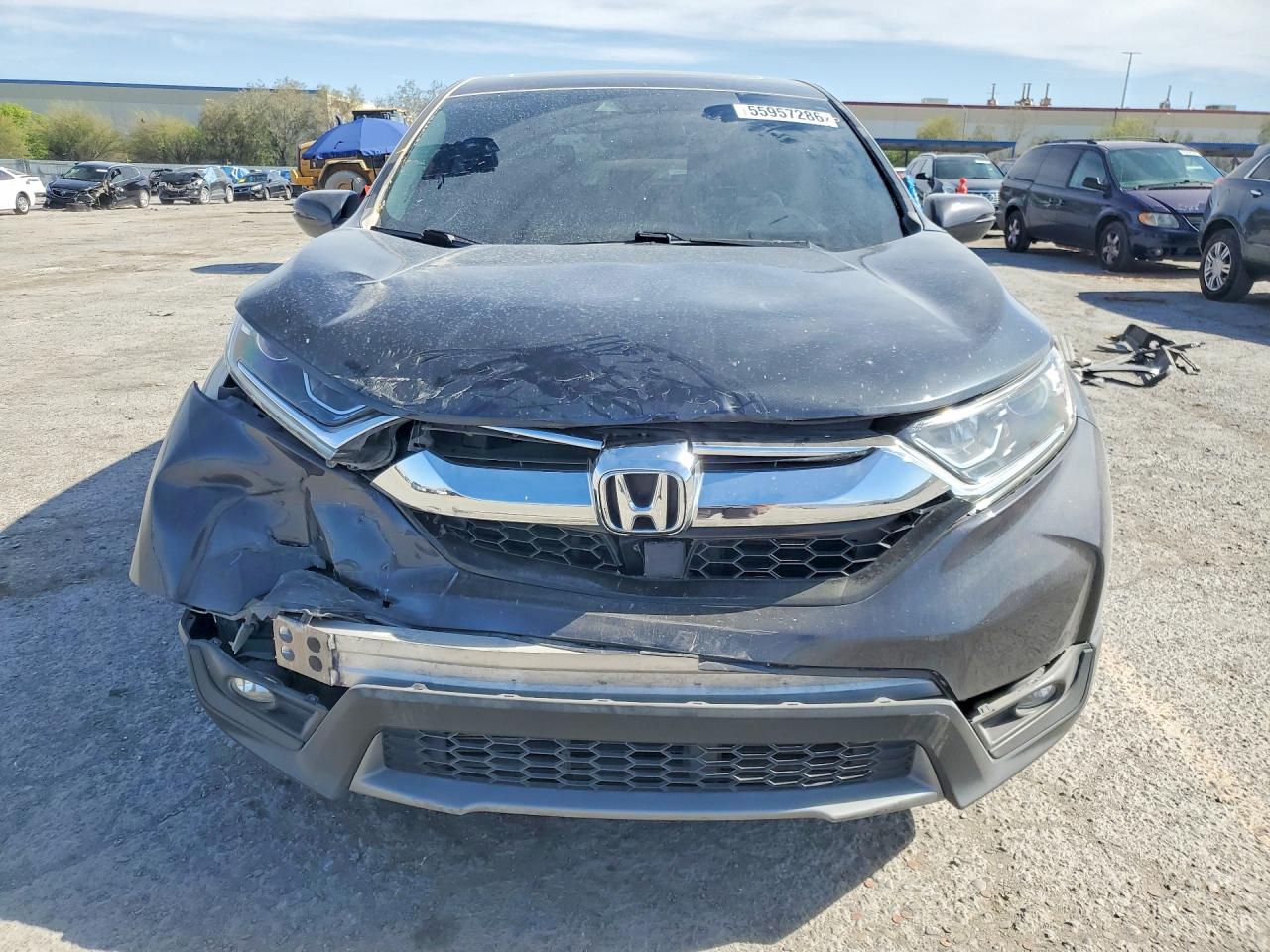 2018 Honda Cr-v Exl Gray vin: 7FARW2H86JE007215