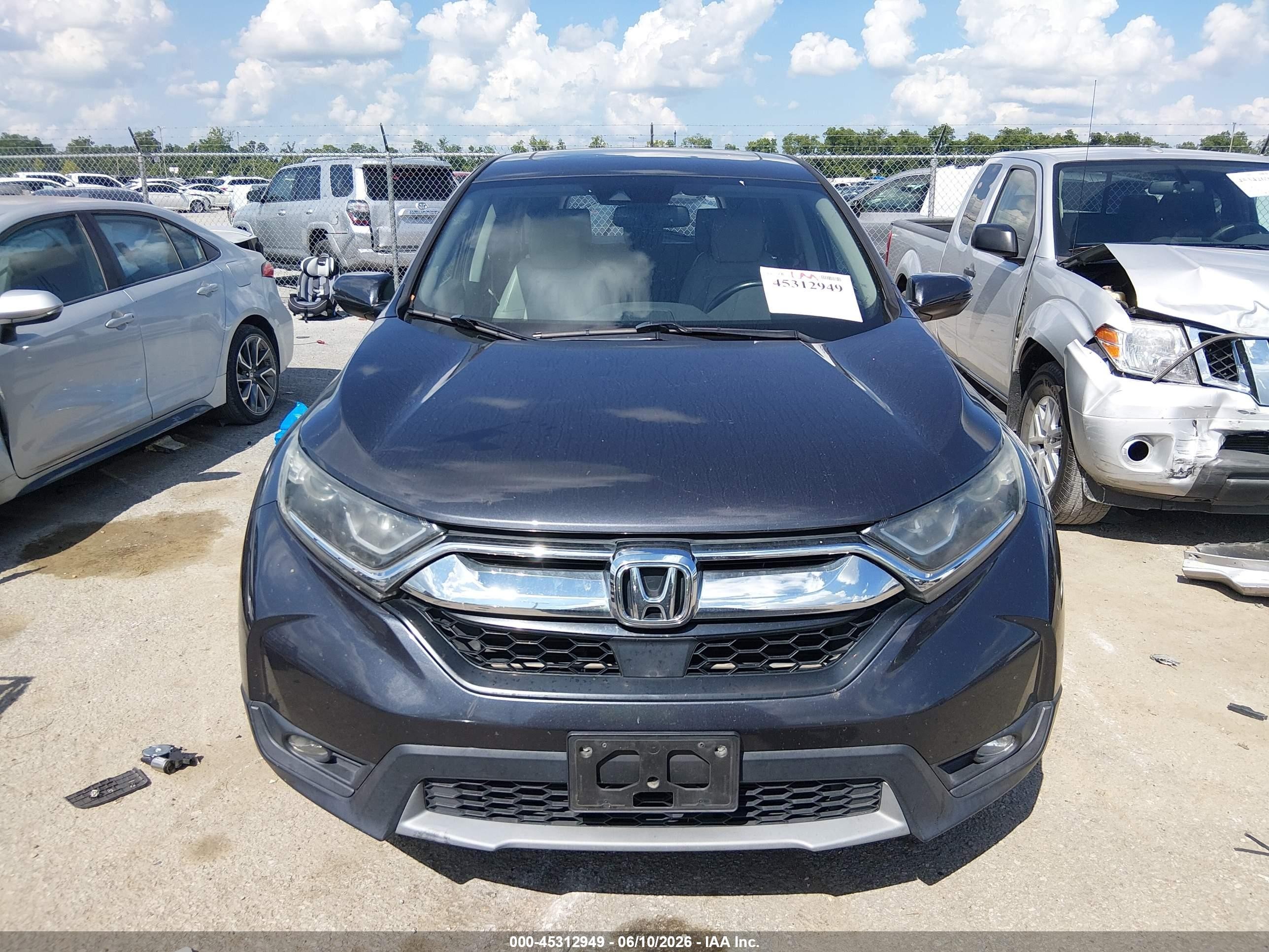 2018 Honda Cr-v Ex-l/ex-l Navi Blue vin: 7FARW2H86JE097269