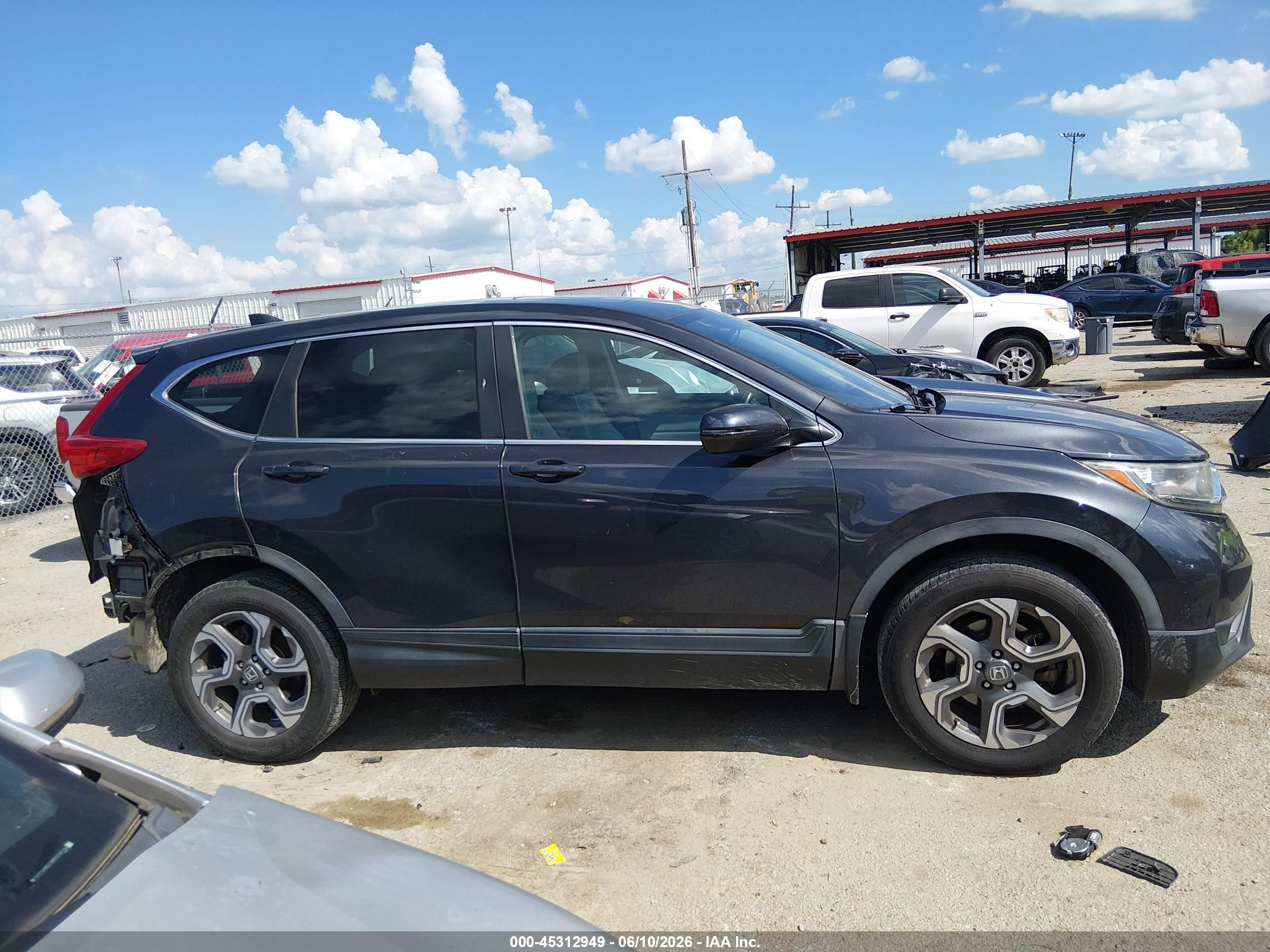 2018 Honda Cr-v Ex-l/ex-l Navi Blue vin: 7FARW2H86JE097269