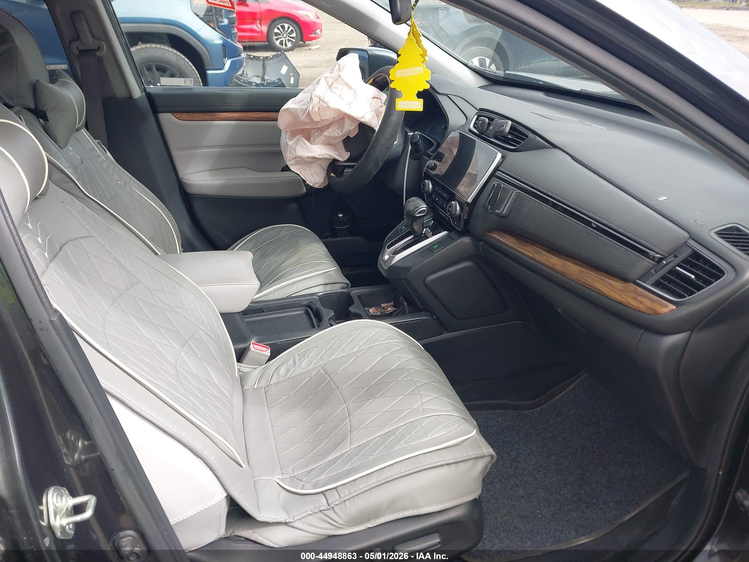 2018 Honda Cr-v Ex-l/ex-l Navi Gray vin: 7FARW2H87JE056777