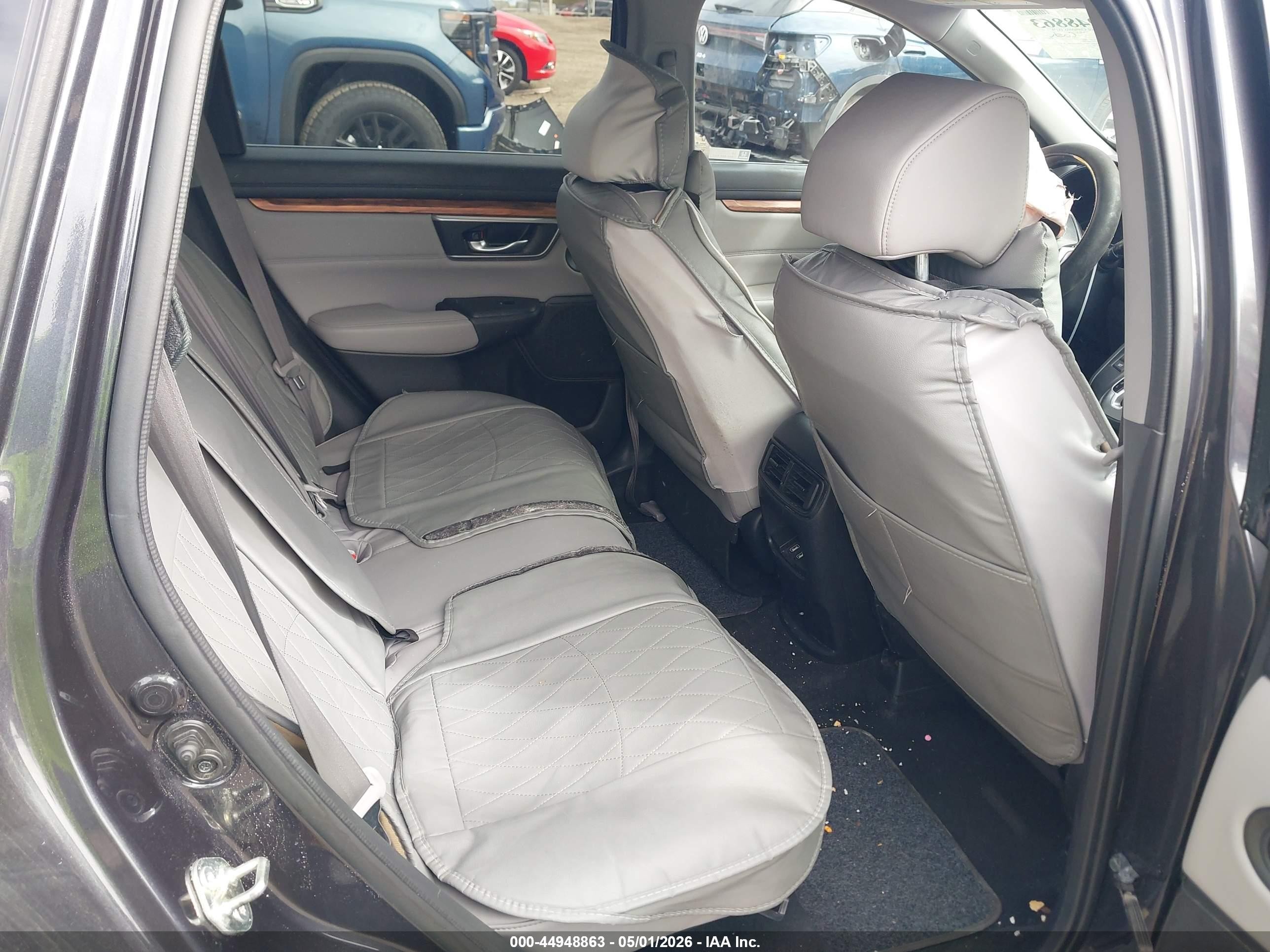 2018 Honda Cr-v Ex-l/ex-l Navi Gray vin: 7FARW2H87JE056777