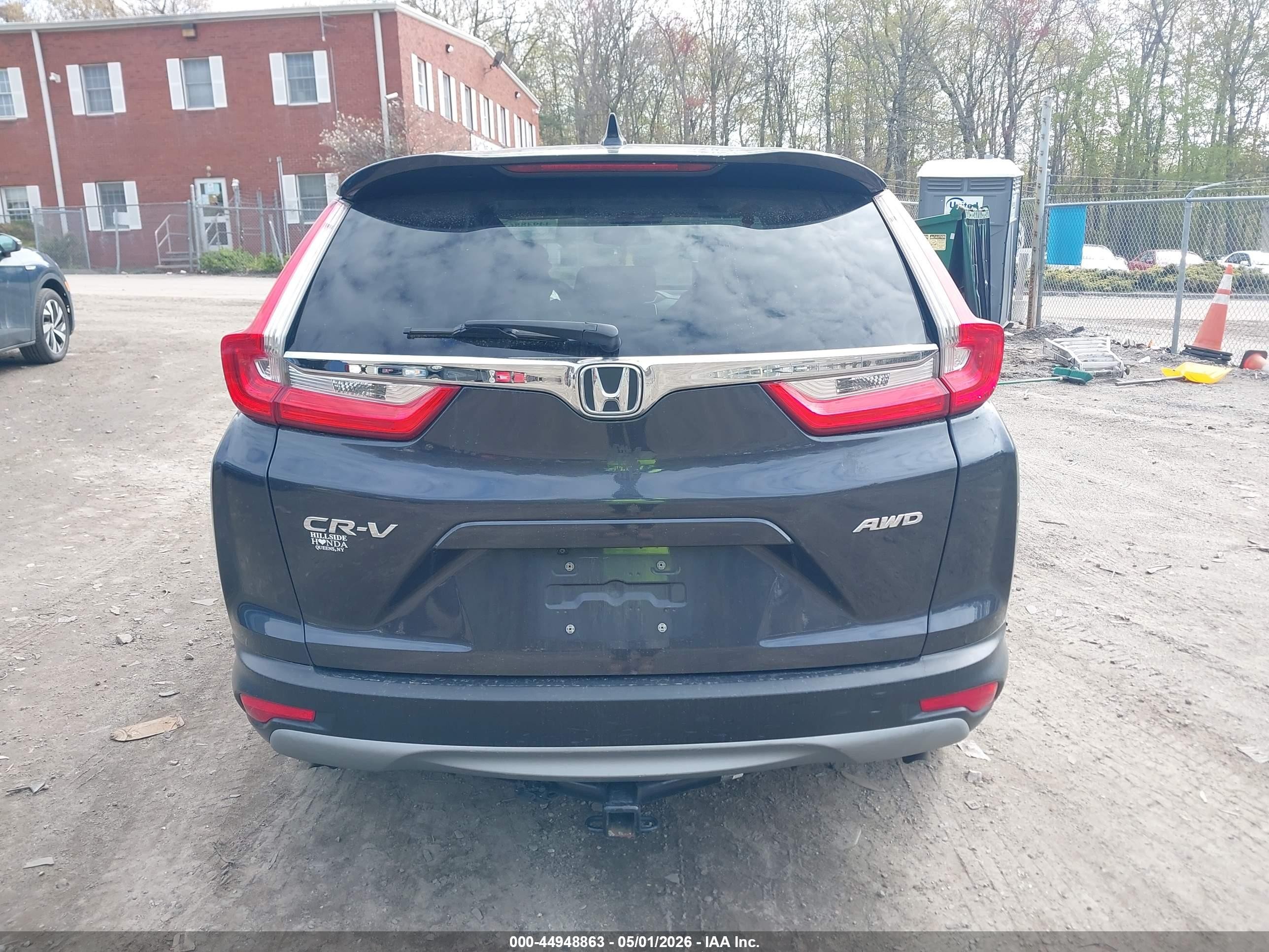 2018 Honda Cr-v Ex-l/ex-l Navi Gray vin: 7FARW2H87JE056777