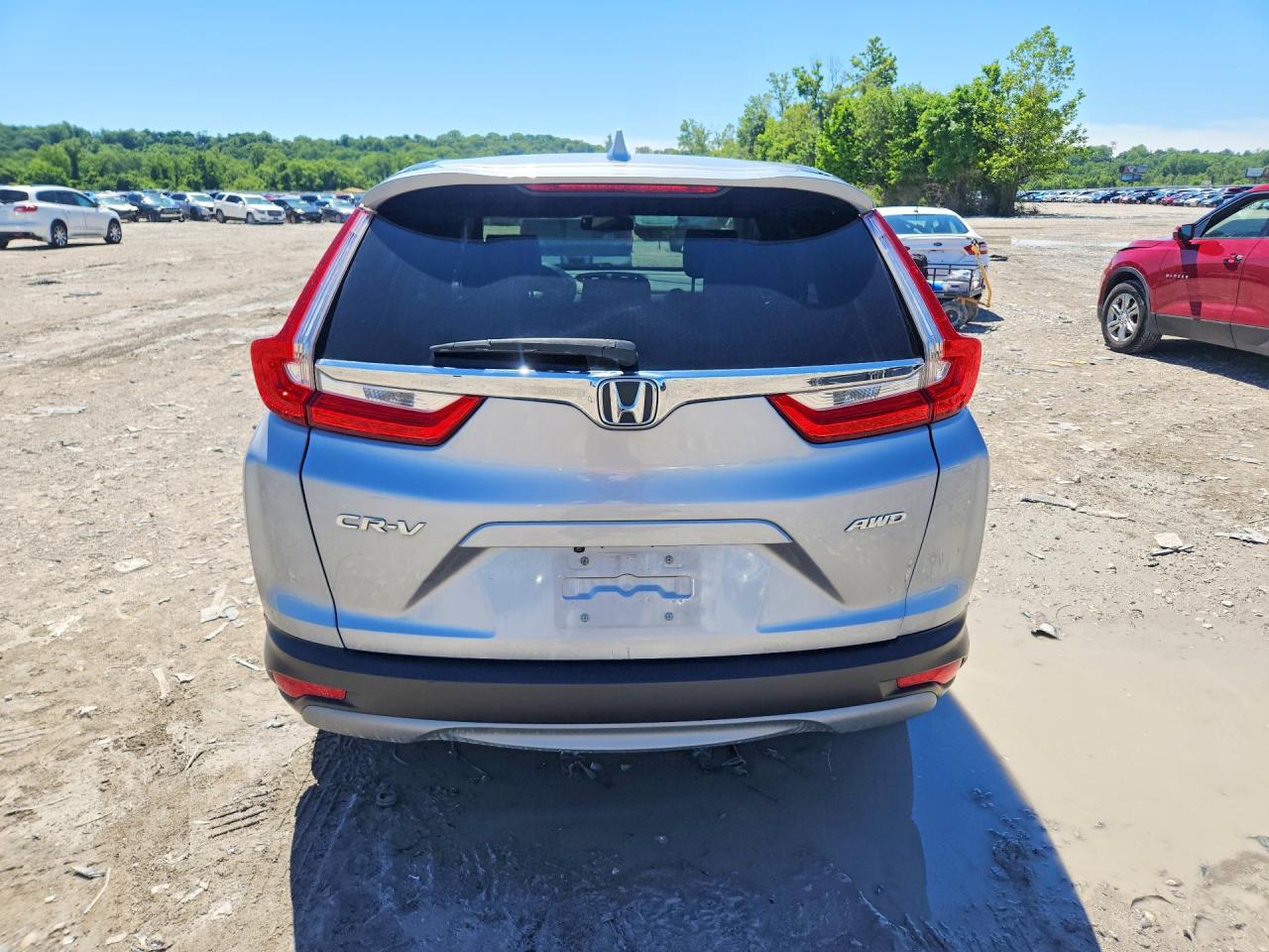 2018 Honda Cr-v Exl Серебряный vin: 7FARW2H87JE062143