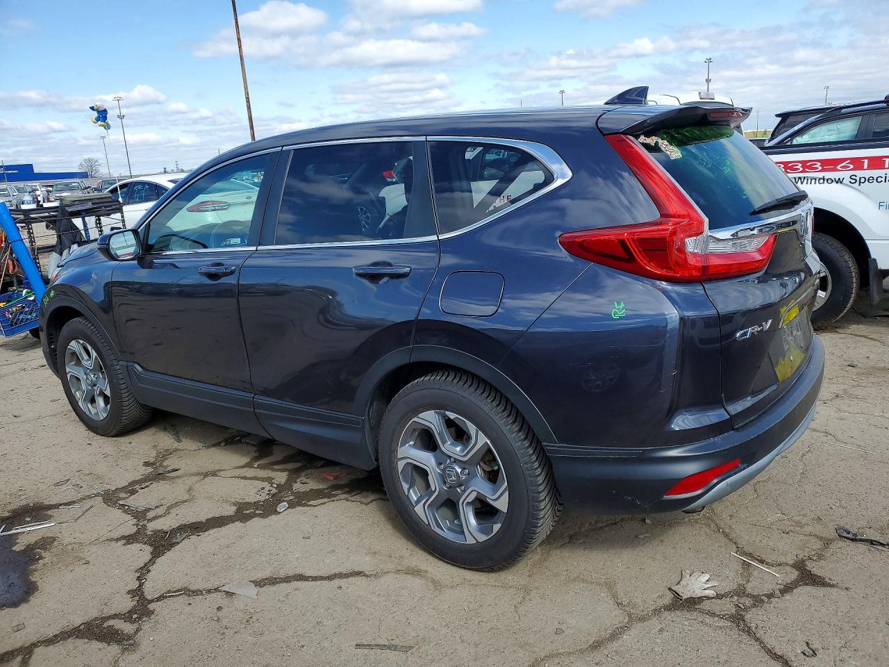 2018 Honda Cr-v Exl Серый vin: 7FARW2H89JE028642