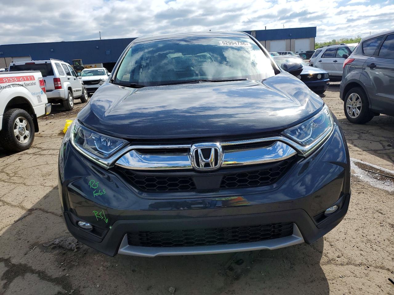 2018 Honda Cr-v Exl Серый vin: 7FARW2H89JE028642