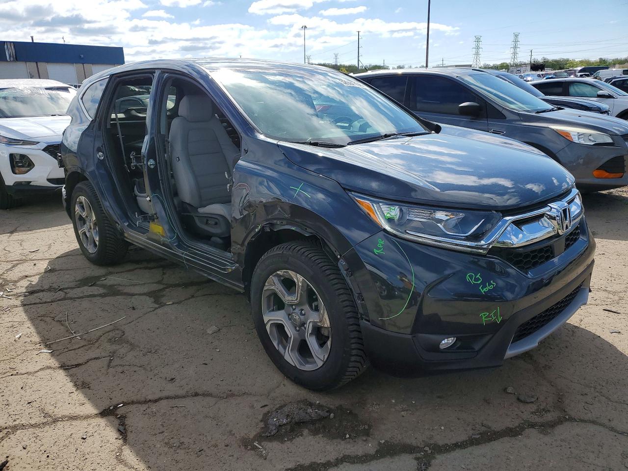 2018 Honda Cr-v Exl Серый vin: 7FARW2H89JE028642