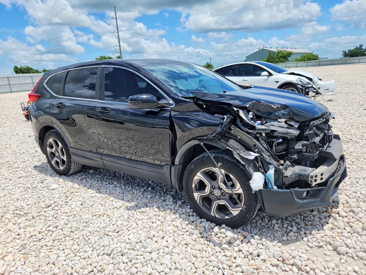 2018 Honda Cr-v Exl Black vin: 7FARW2H89JE074424