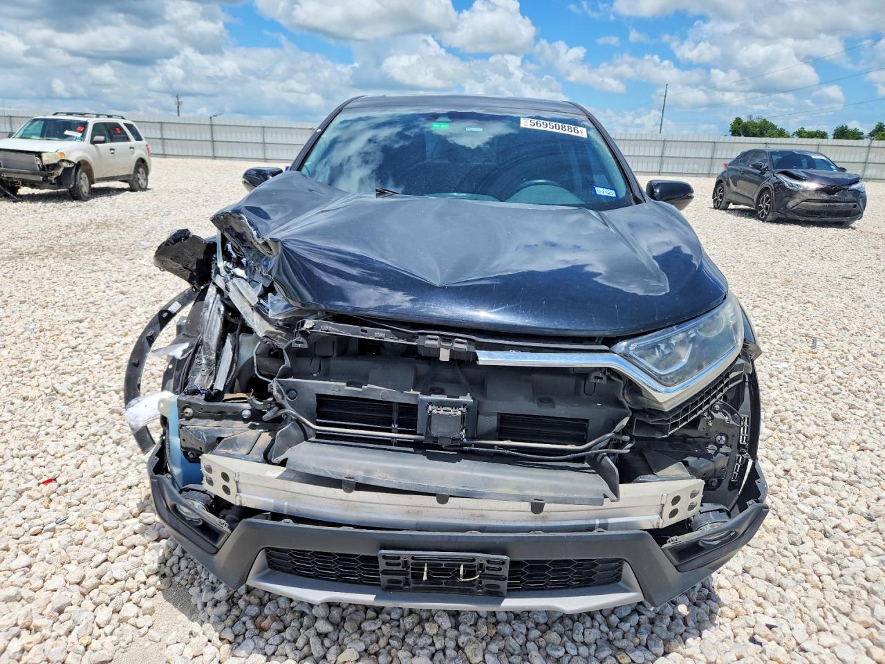 2018 Honda Cr-v Exl Black vin: 7FARW2H89JE074424