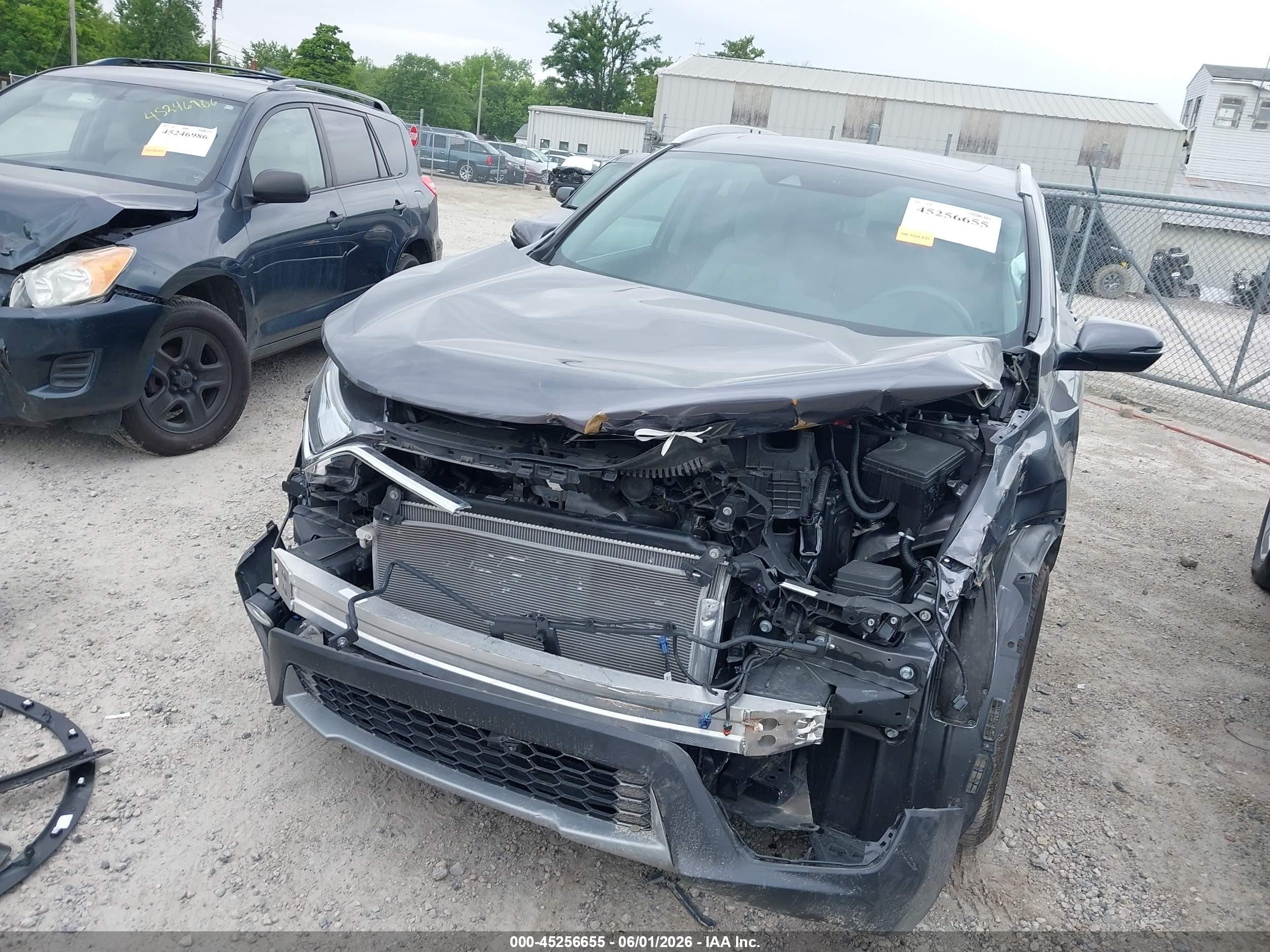 2019 Honda Cr-v Touring Gray vin: 7FARW2H92KE003138