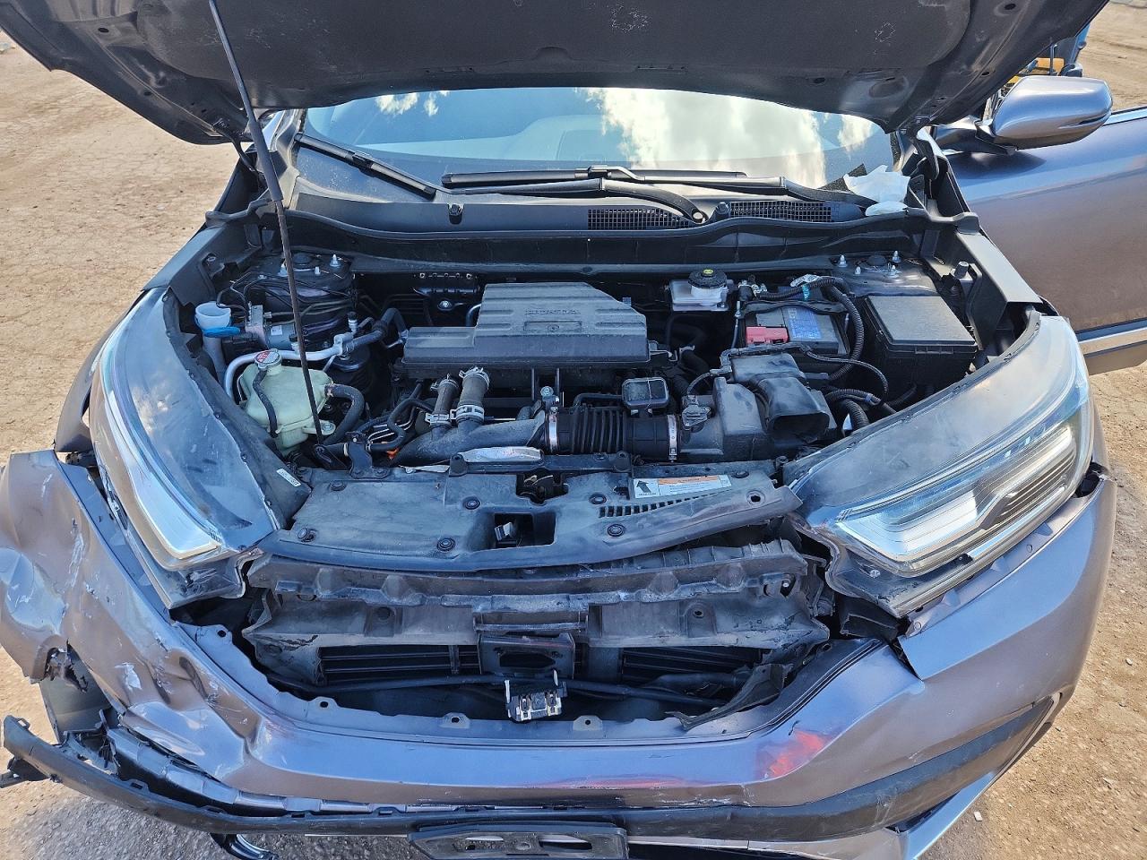 2022 Honda Cr-v Touring Gray vin: 7FARW2H92NE027363