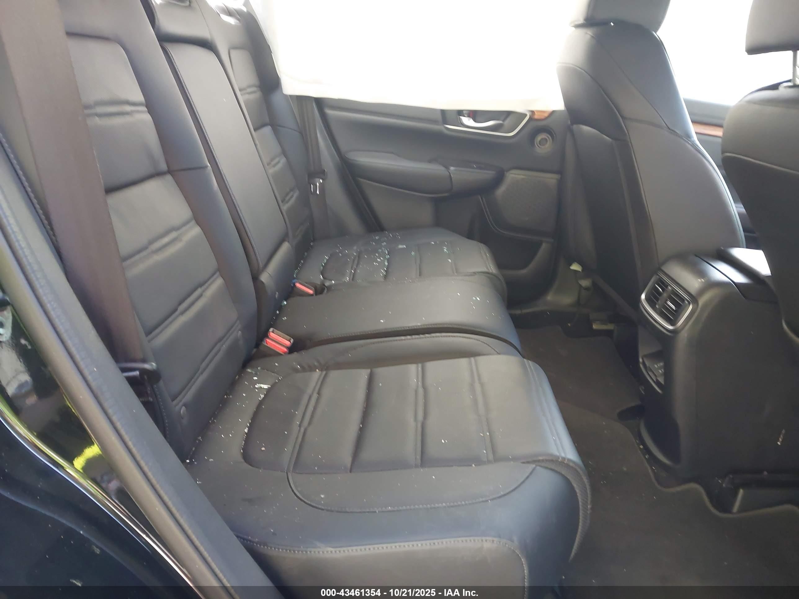 2021 Honda Cr-v Awd Touring Черный vin: 7FARW2H99ME002457