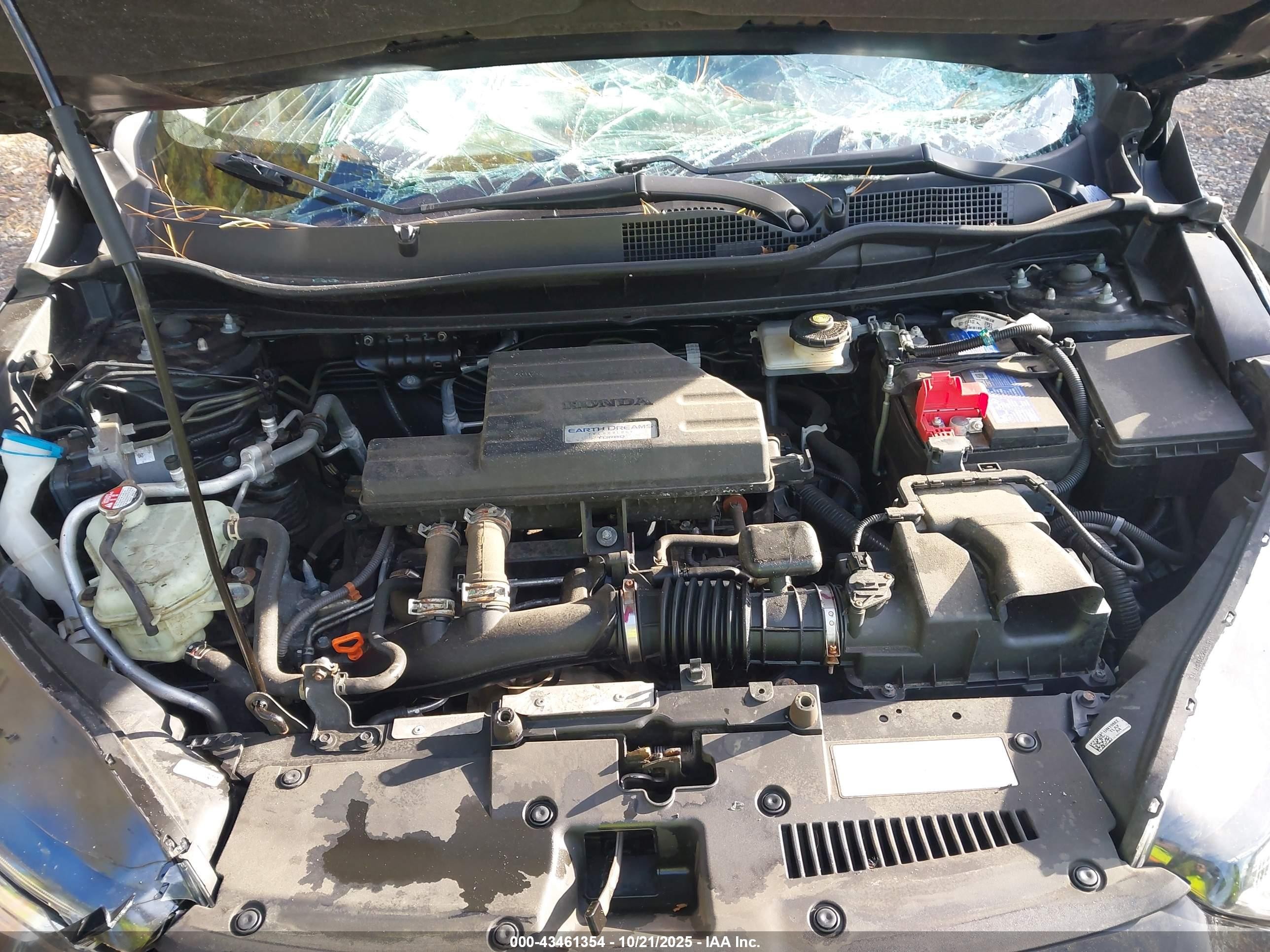 2021 Honda Cr-v Awd Touring Черный vin: 7FARW2H99ME002457