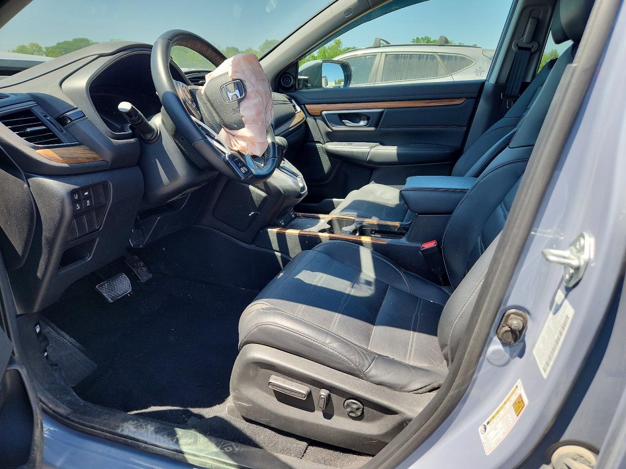2022 Honda Cr-v Touring Gray vin: 7FARW2H9XNE037851