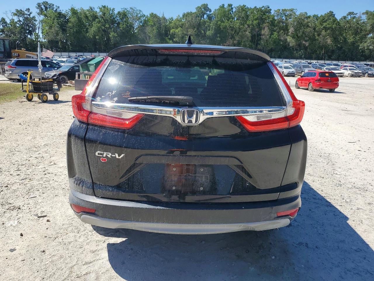 2017 Honda Cr-v Lx Black vin: 7FARW5H30HE008442