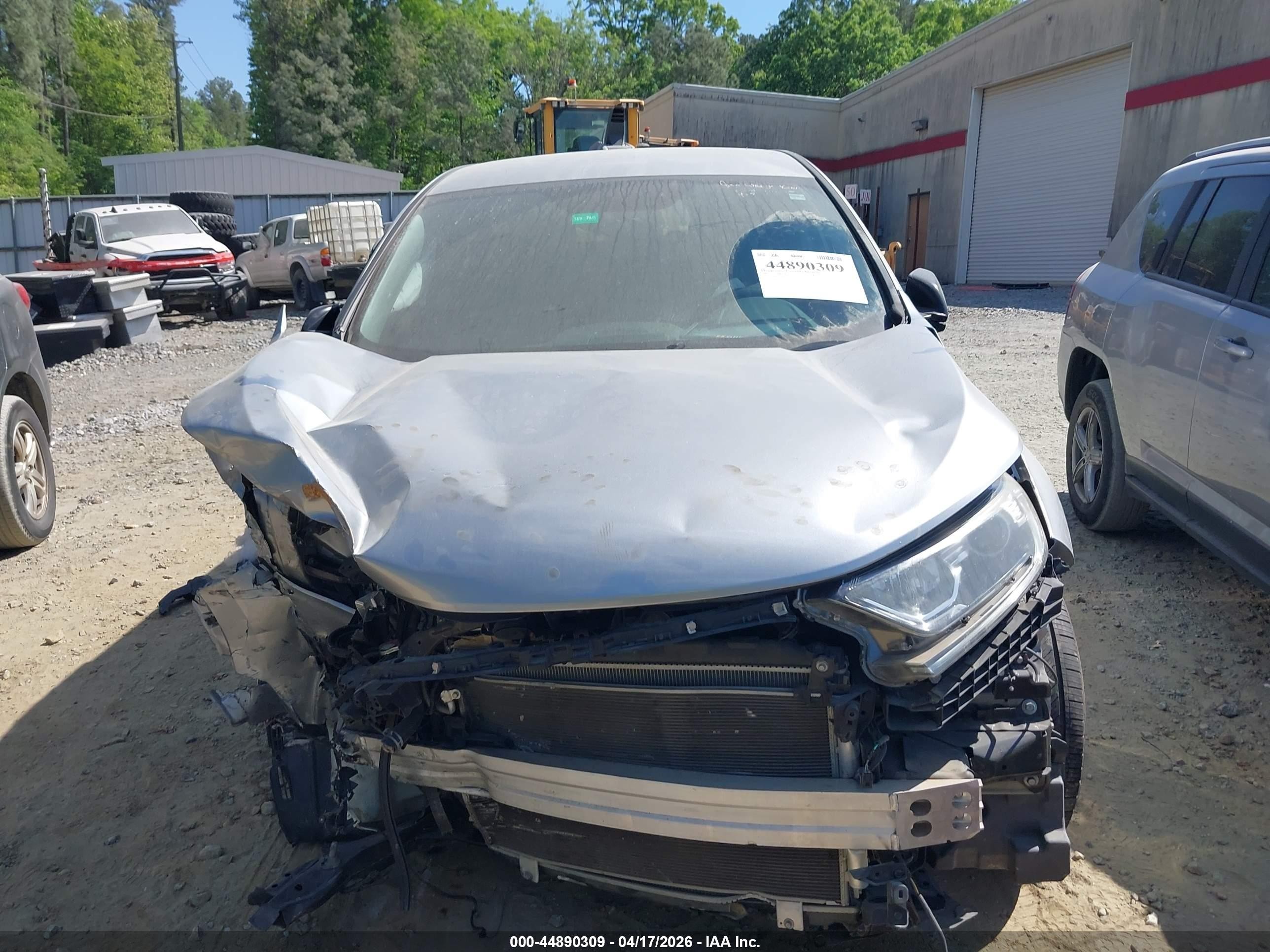 2017 Honda Cr-v Lx Silver vin: 7FARW5H30HE011907