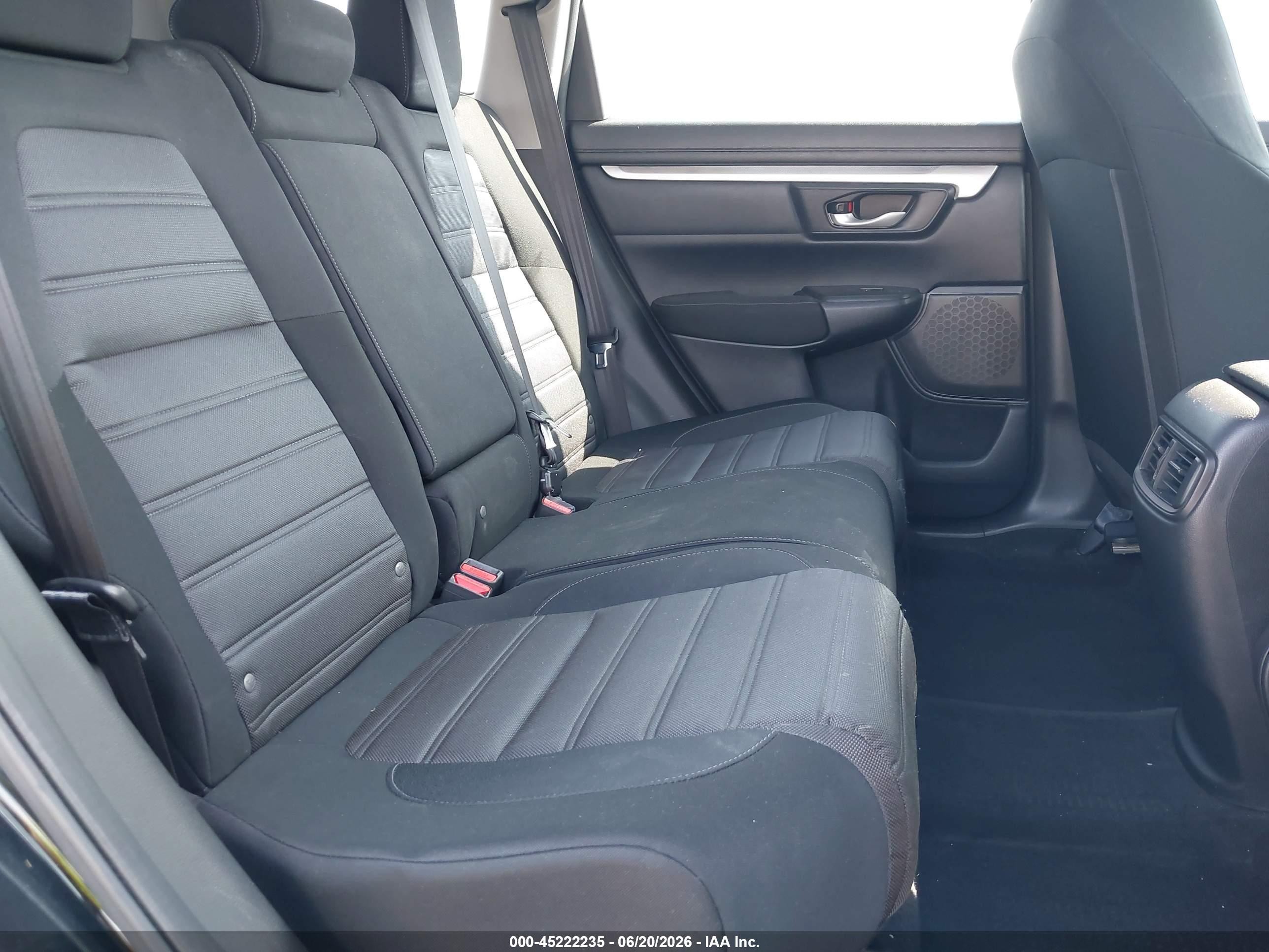 2017 Honda Cr-v Lx Black vin: 7FARW5H3XHE001370