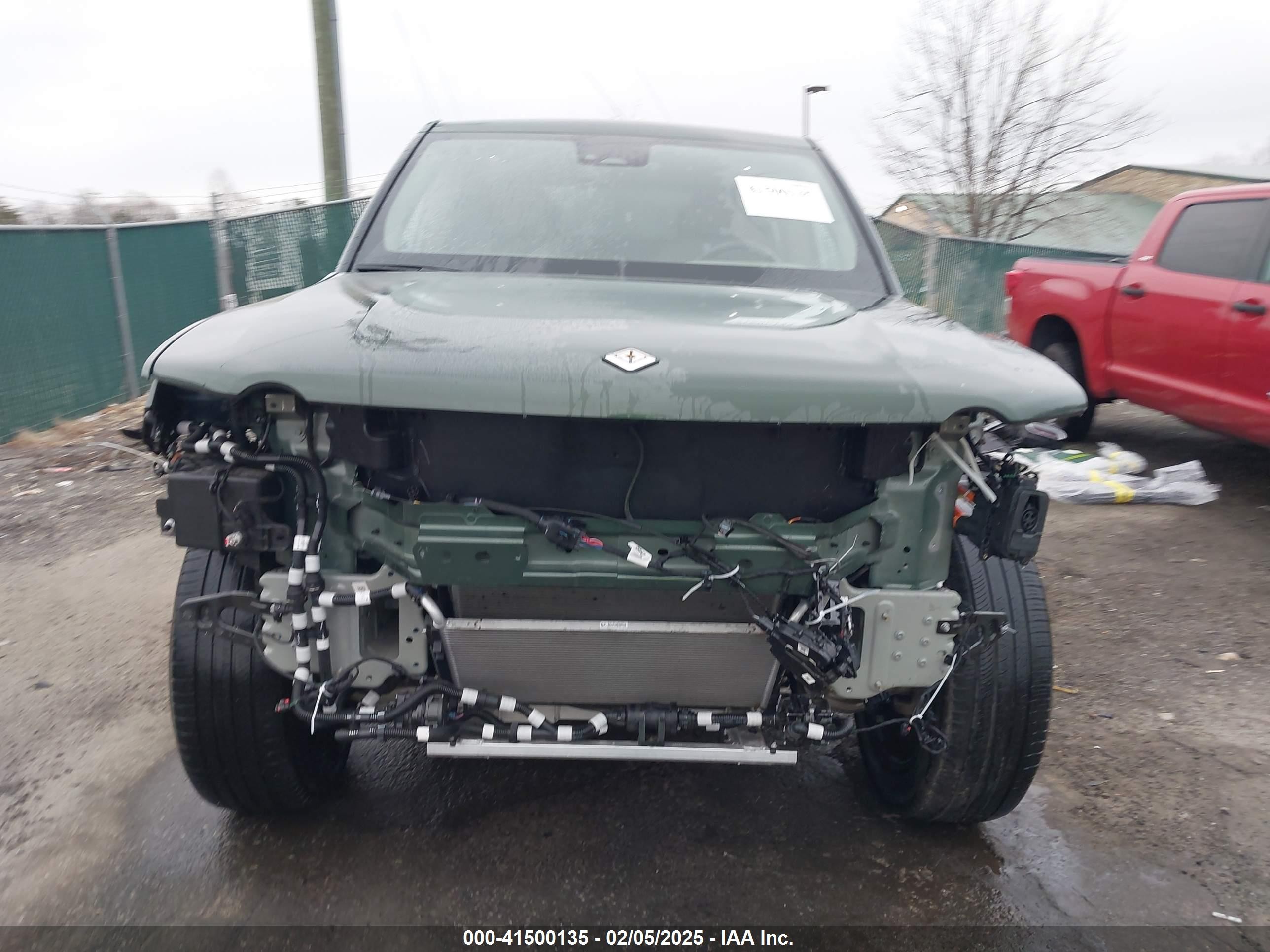 2022 Rivian R1t Adventure Green vin: 7FCTGAAA7NN016514