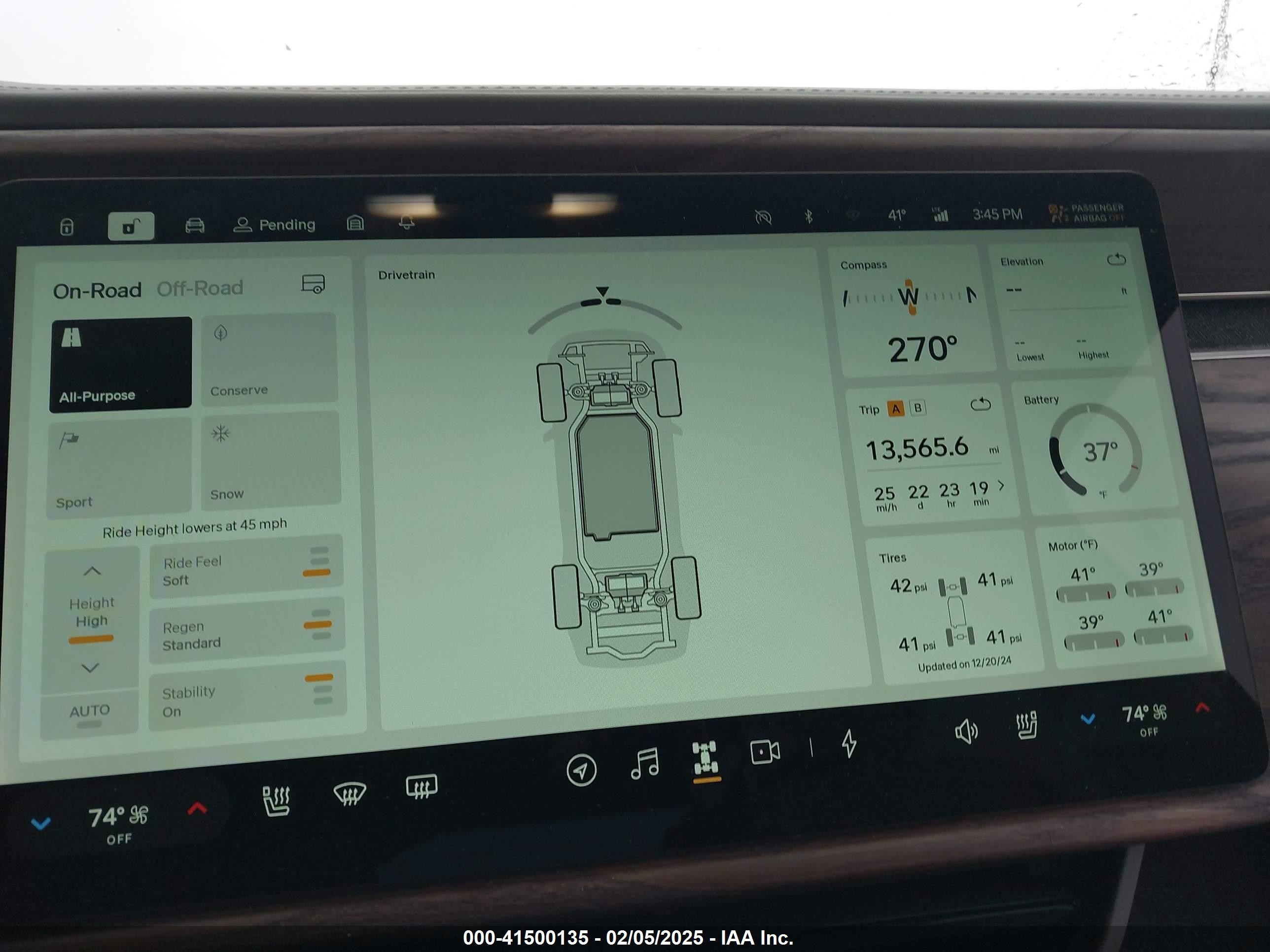 2022 Rivian R1t Adventure Green vin: 7FCTGAAA7NN016514