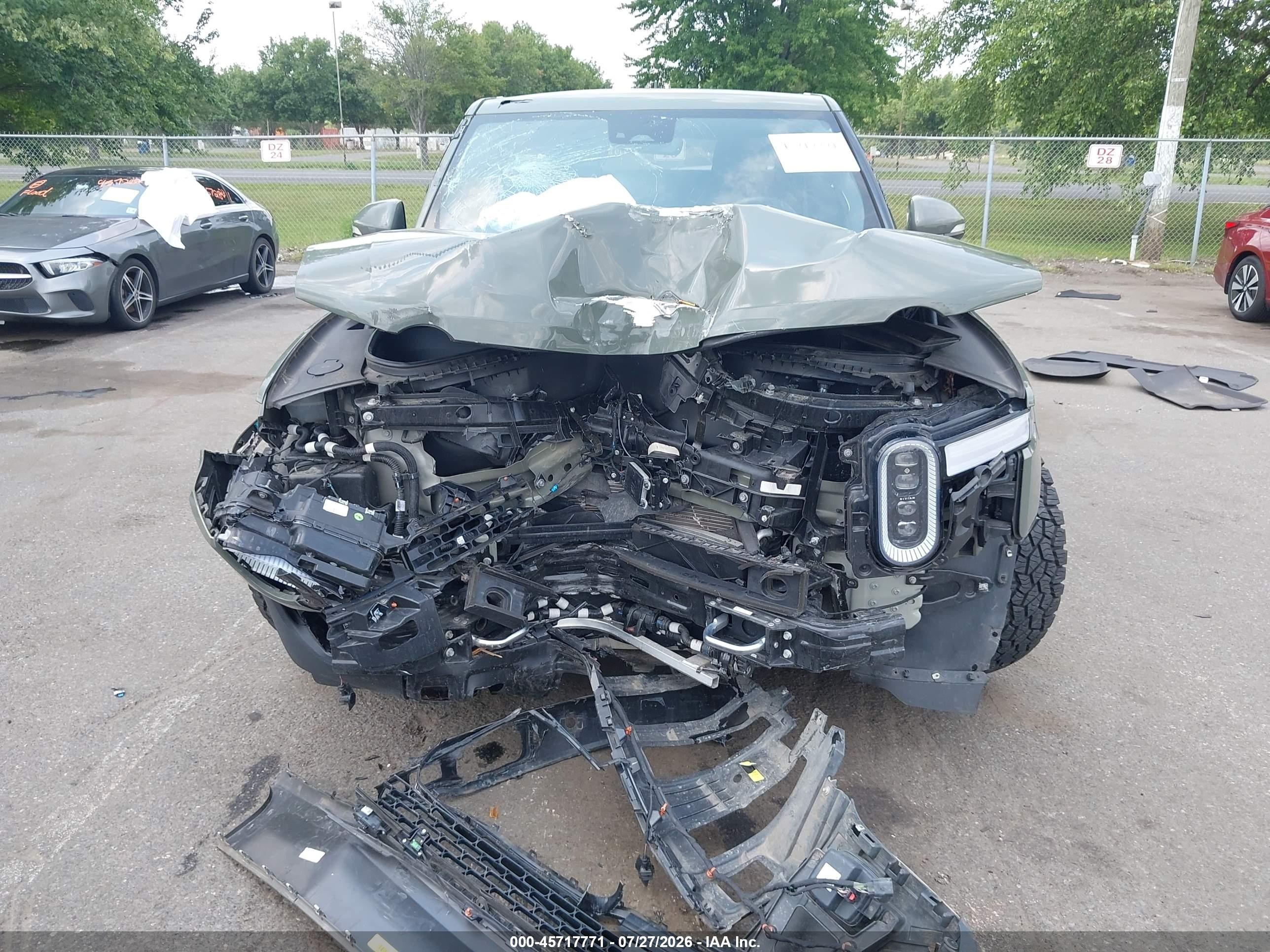 2022 Rivian R1t Launch Edition Green vin: 7FCTGAAL6NN002444