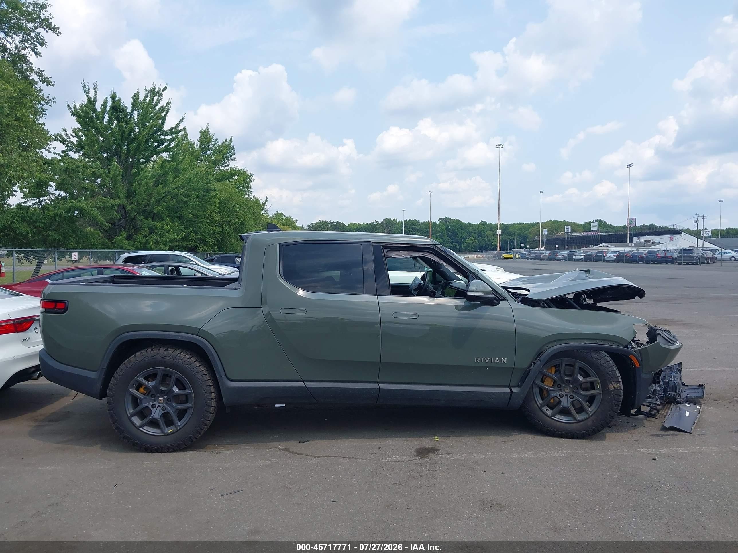 2022 Rivian R1t Launch Edition Green vin: 7FCTGAAL6NN002444