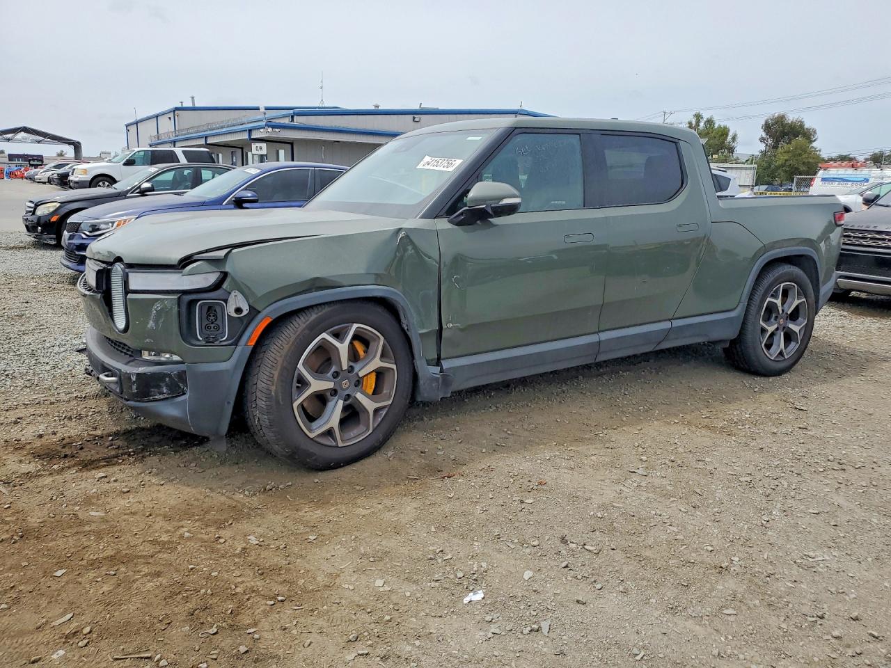 2022 Rivian R1t Launch Edition Green vin: 7FCTGAAL9NN004110