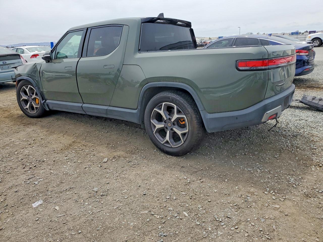 2022 Rivian R1t Launch Edition Green vin: 7FCTGAAL9NN004110