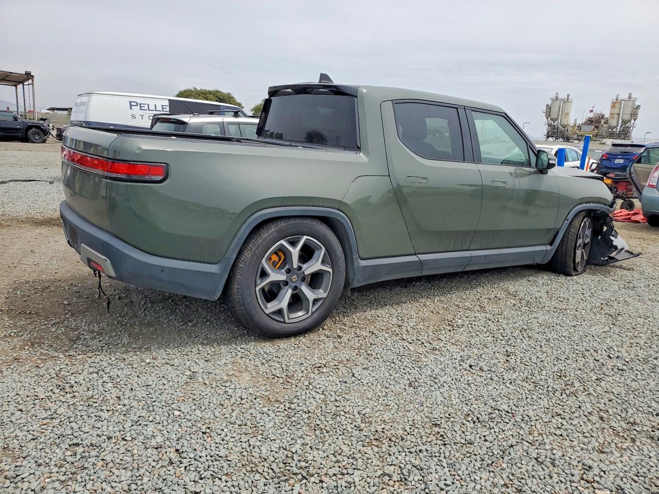 2022 Rivian R1t Launch Edition Green vin: 7FCTGAAL9NN004110