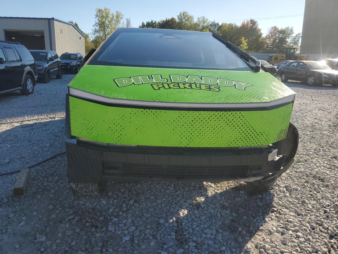 2024 Tesla Cybertruck Зеленый vin: 7G2CEHED1RA048818