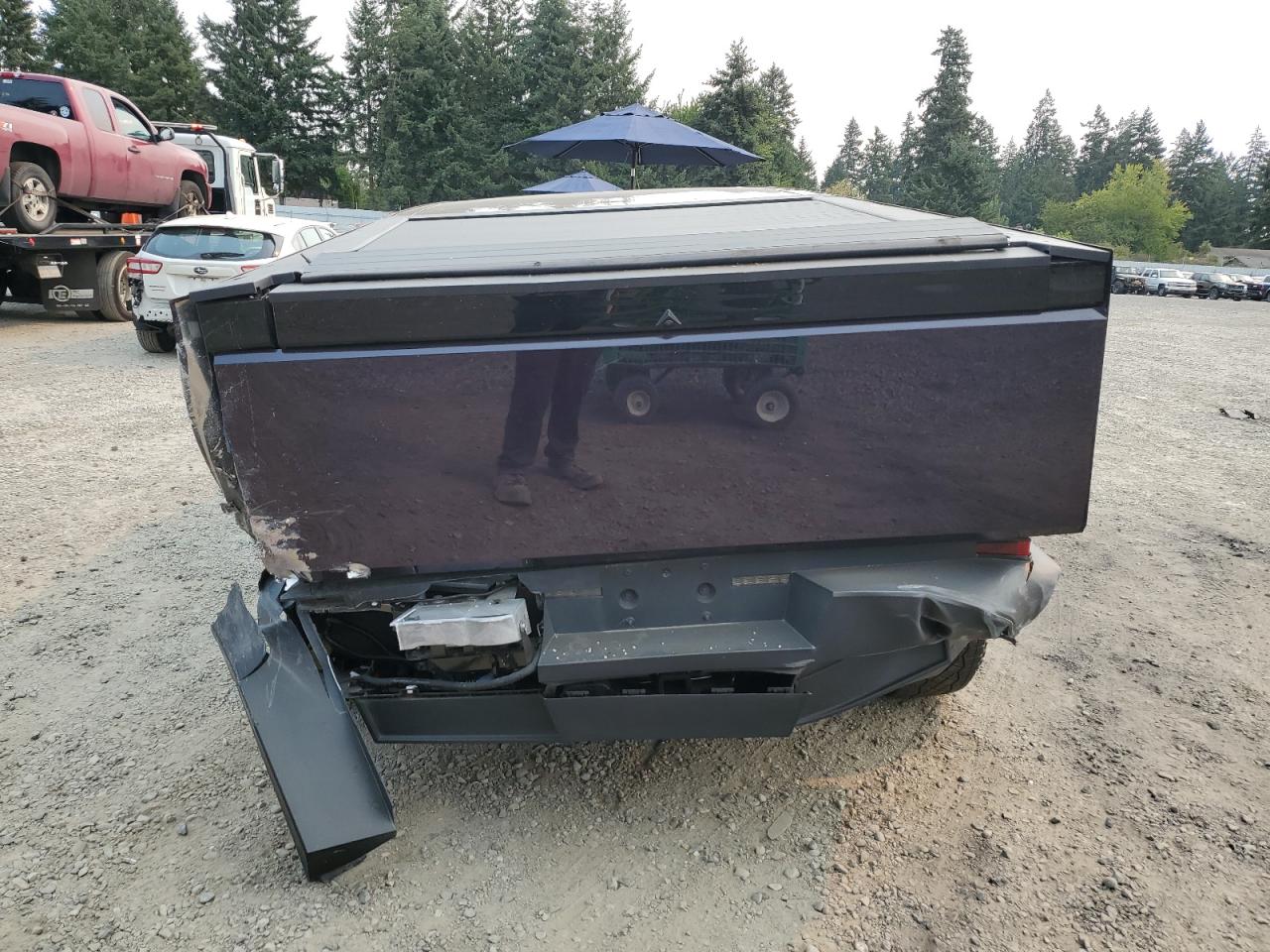2024 Tesla Cybertruck Purple vin: 7G2CEHED8RA004055