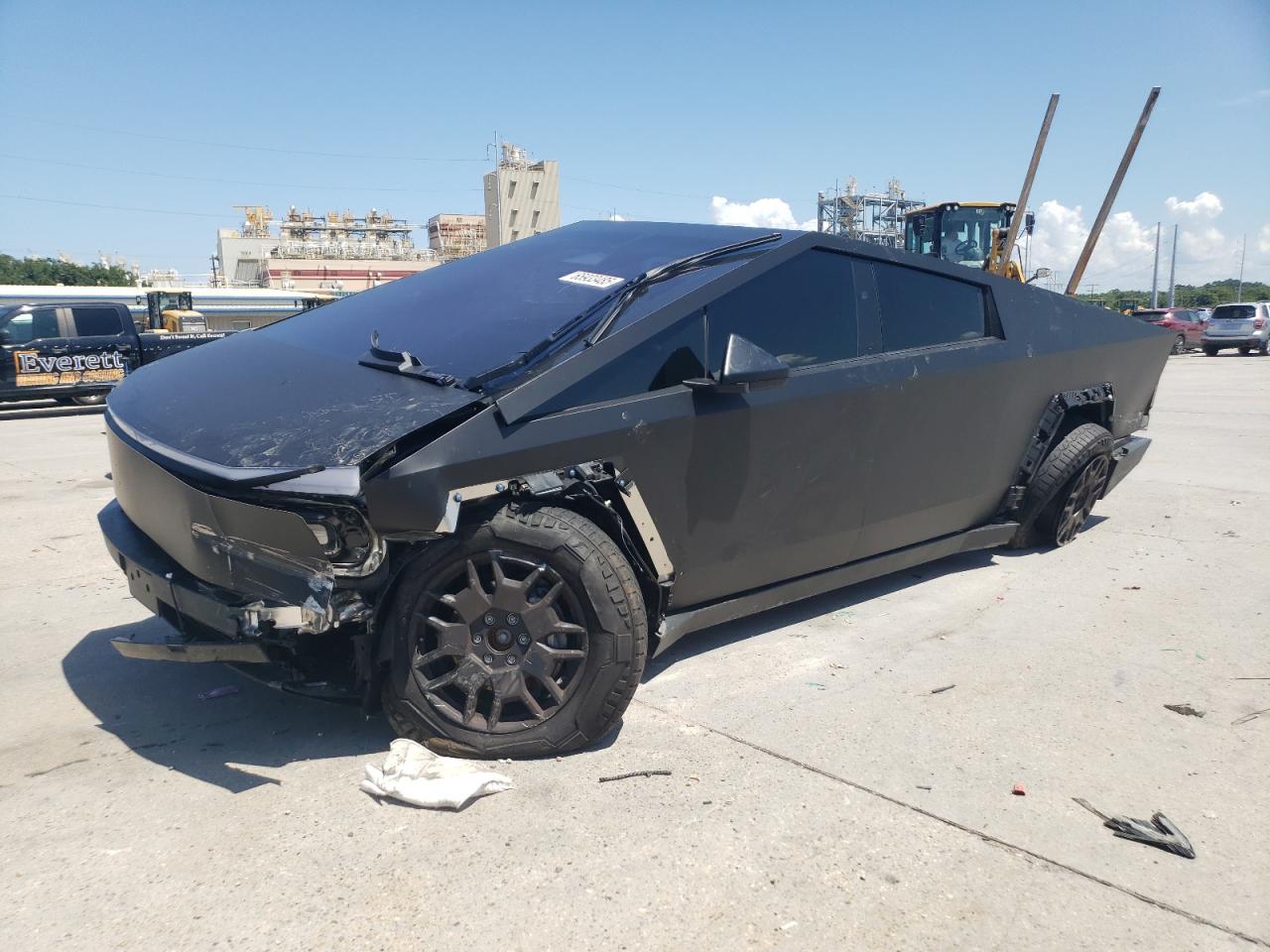 2024 Tesla Cybertruck Черный vin: 7G2CEHED9RA008292