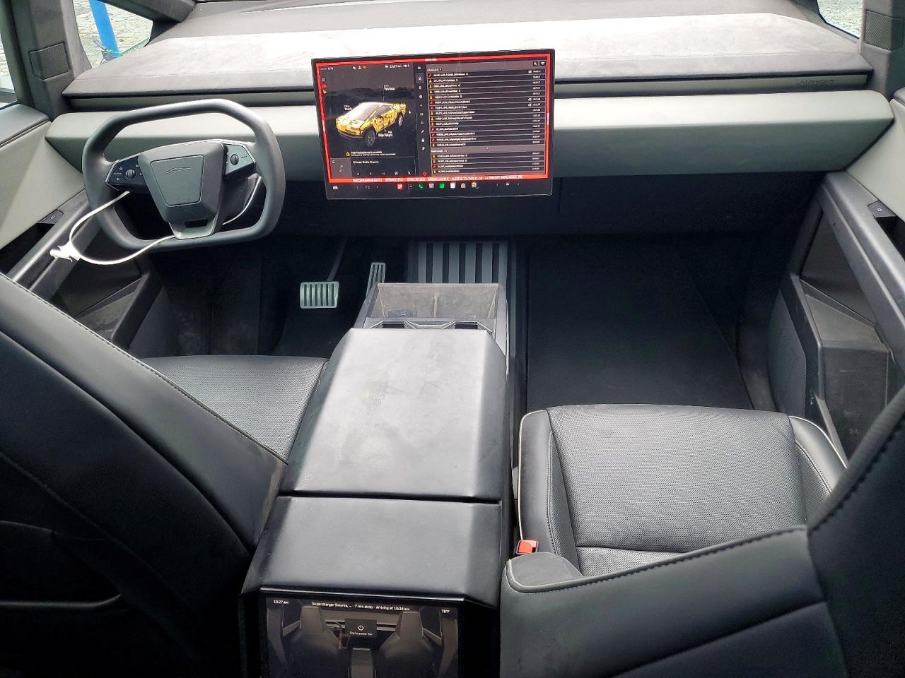 2024 Tesla Cybertruck White vin: 7G2CEHEE8RA044371