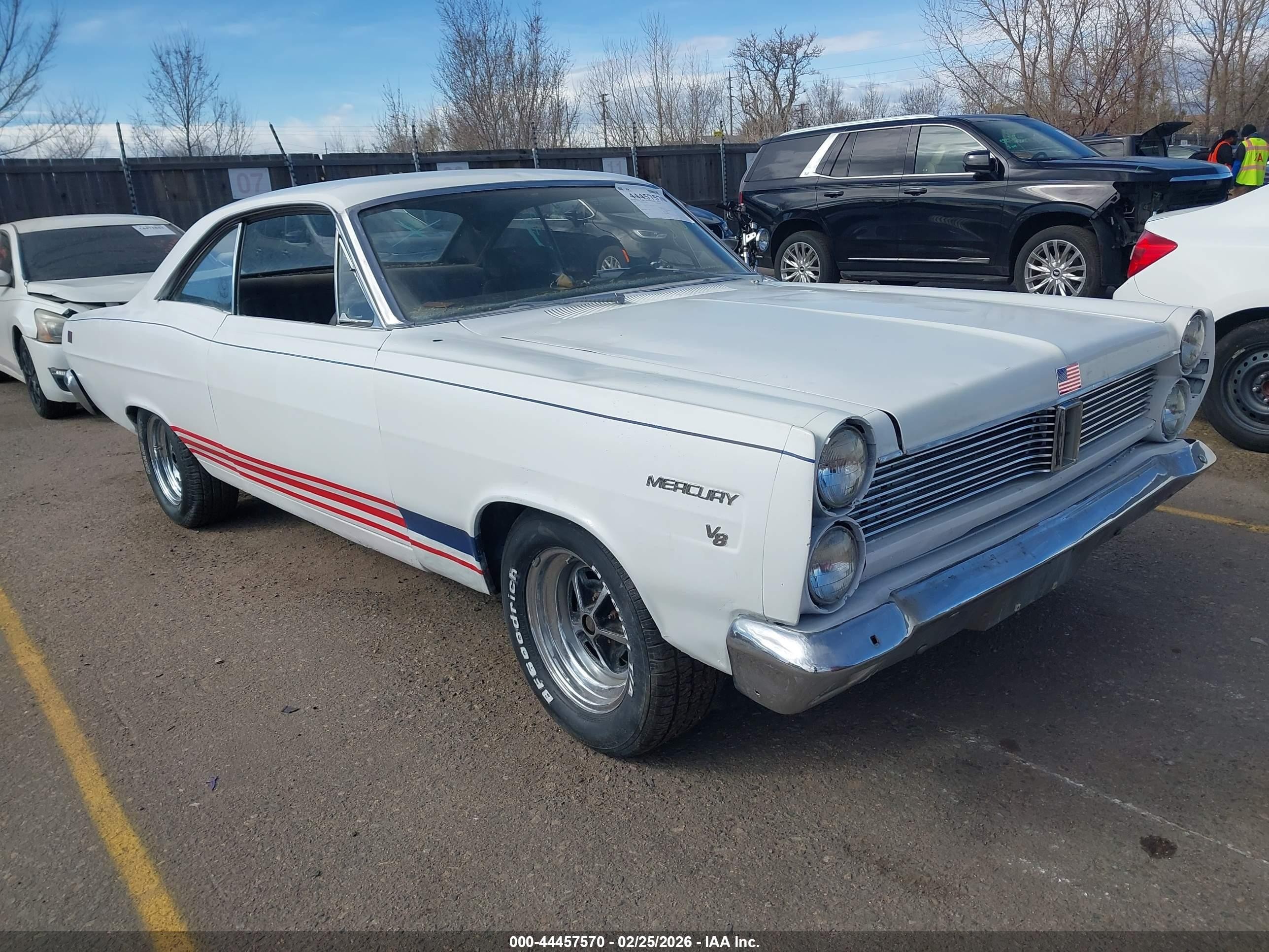 1967 Mercury Cougar   Белый vin: 7H07C603304      