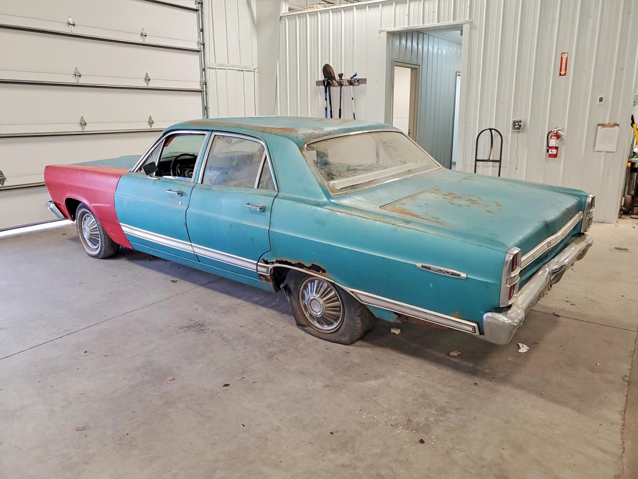 1967 Ford Fairlane Blue vin: 7H34C223089