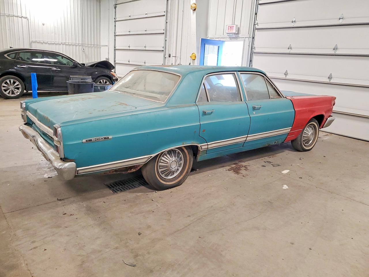 1967 Ford Fairlane Blue vin: 7H34C223089