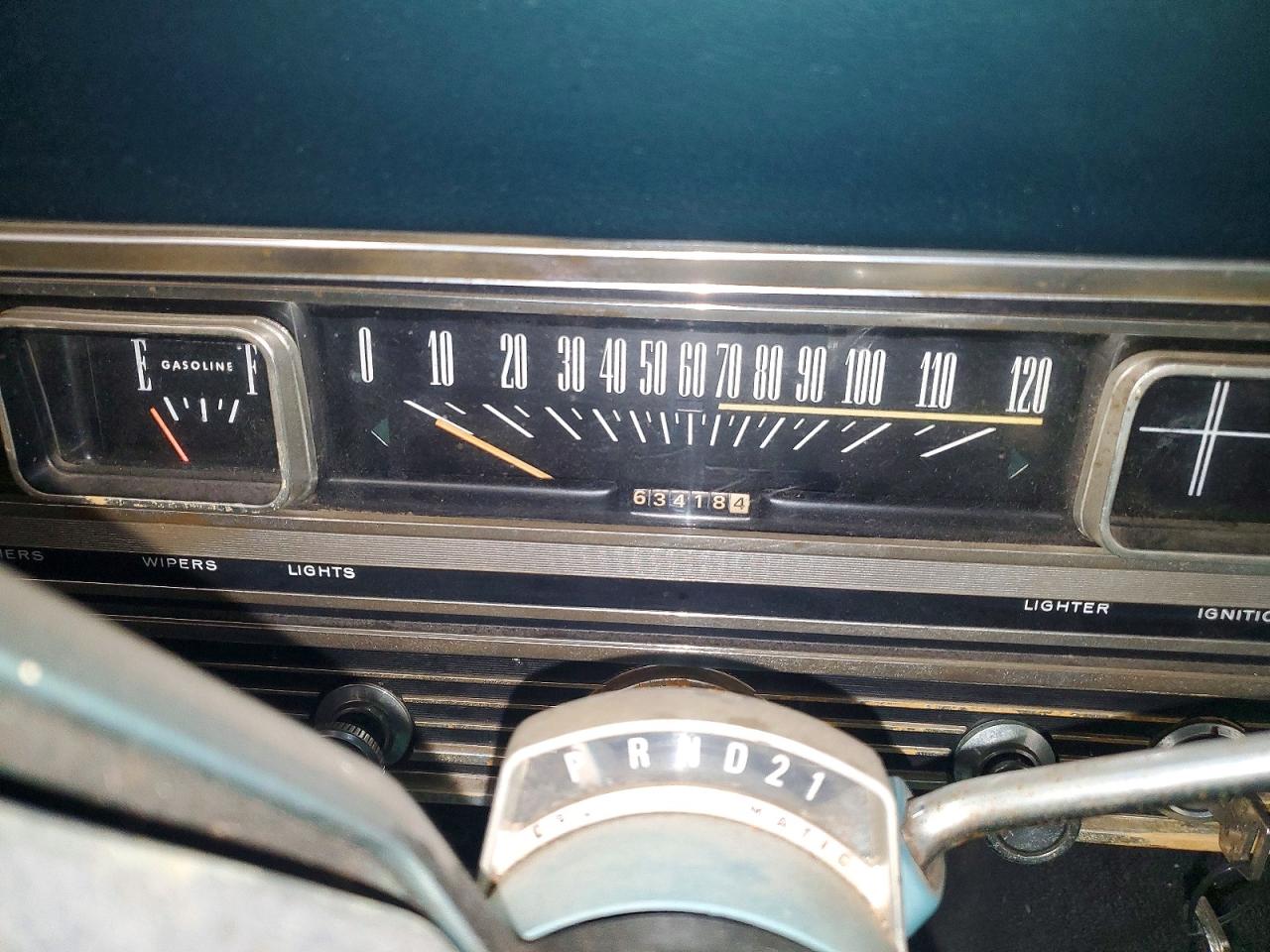 1967 Ford Fairlane Blue vin: 7H34C223089